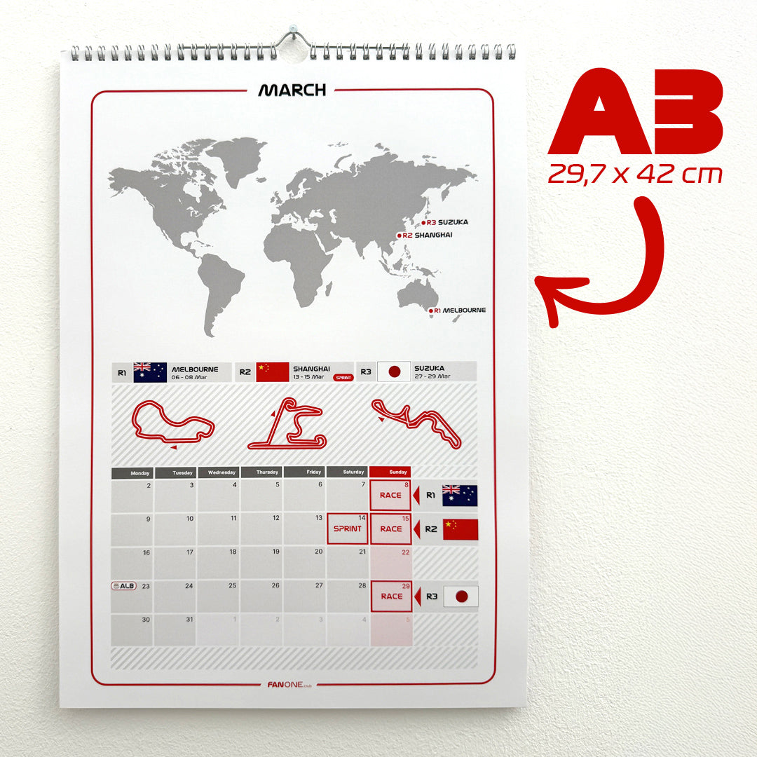 RACE CALENDAR 2026