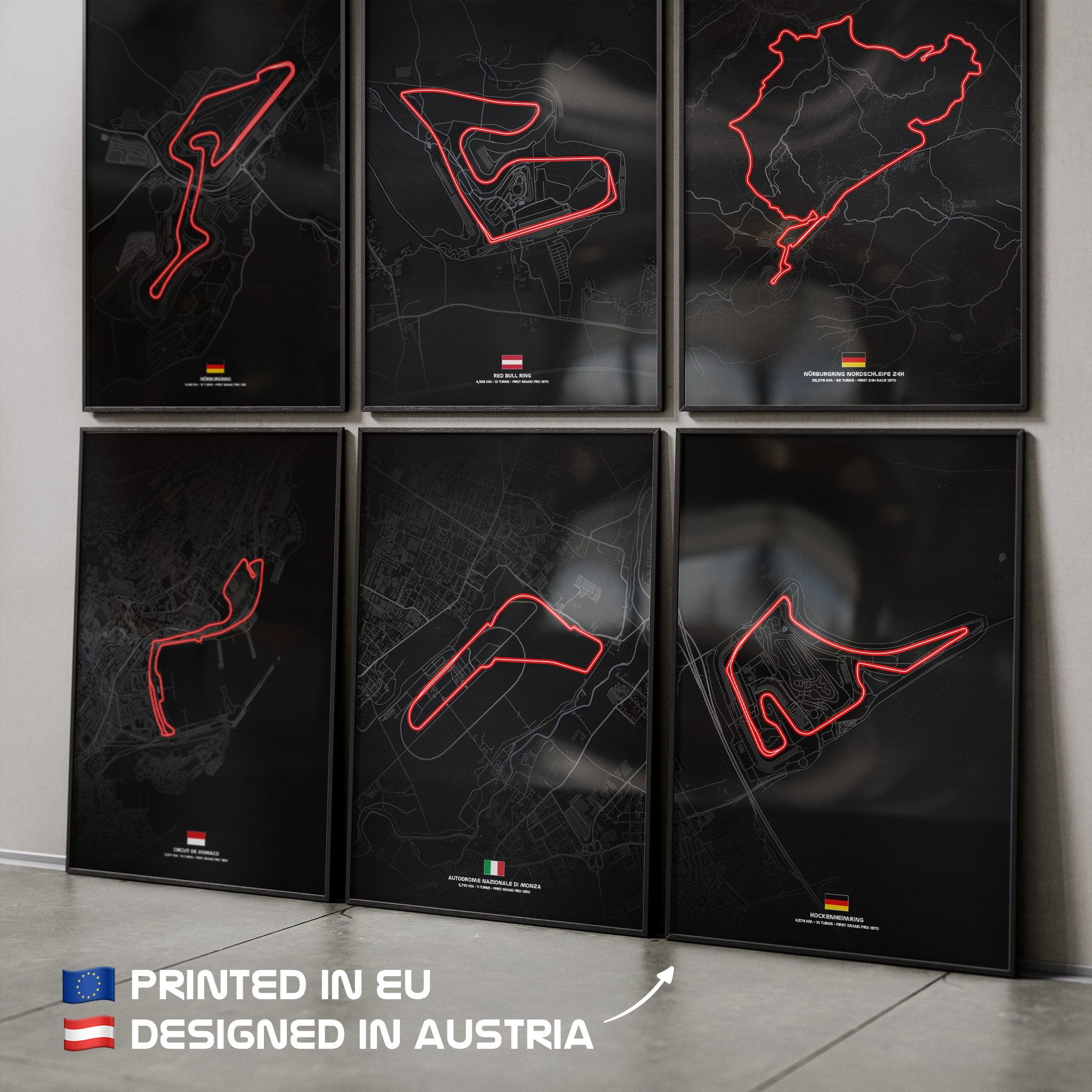 Übersicht Hockenheimring Dark Edition weitere Poster