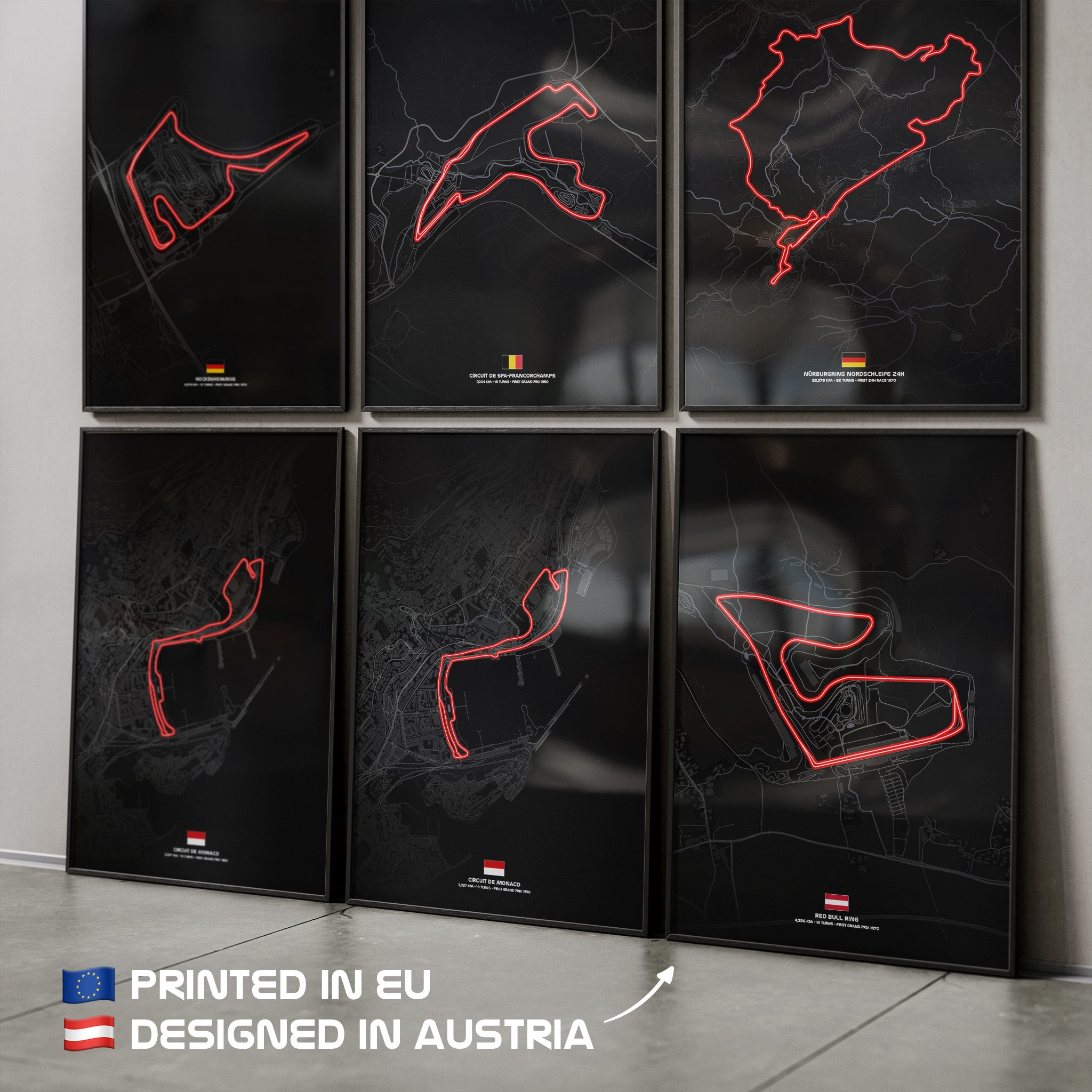 Übersicht Red Bull Ring Dark Edition weitere Poster