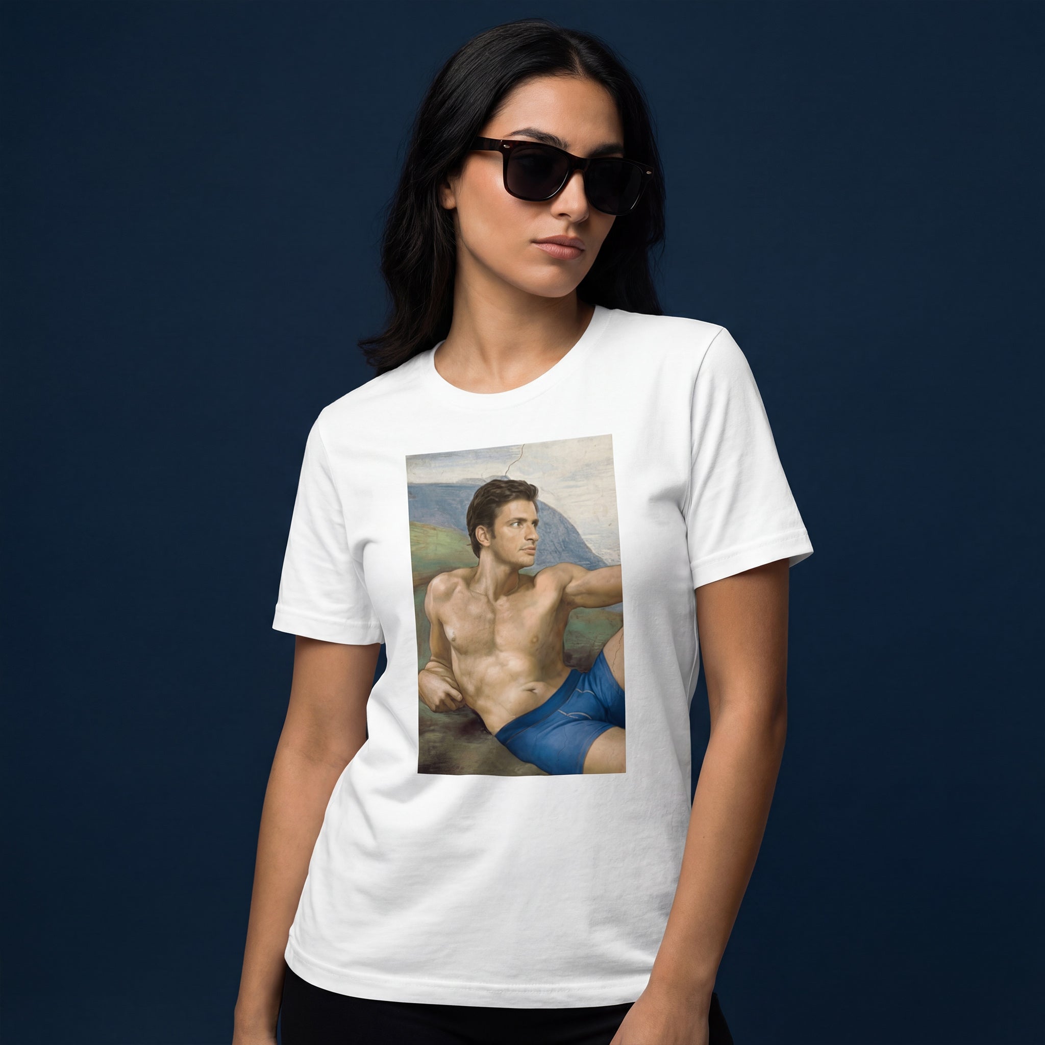 Heiliger Carlos Artwork – Carlos Sainz als Heiligenfigur