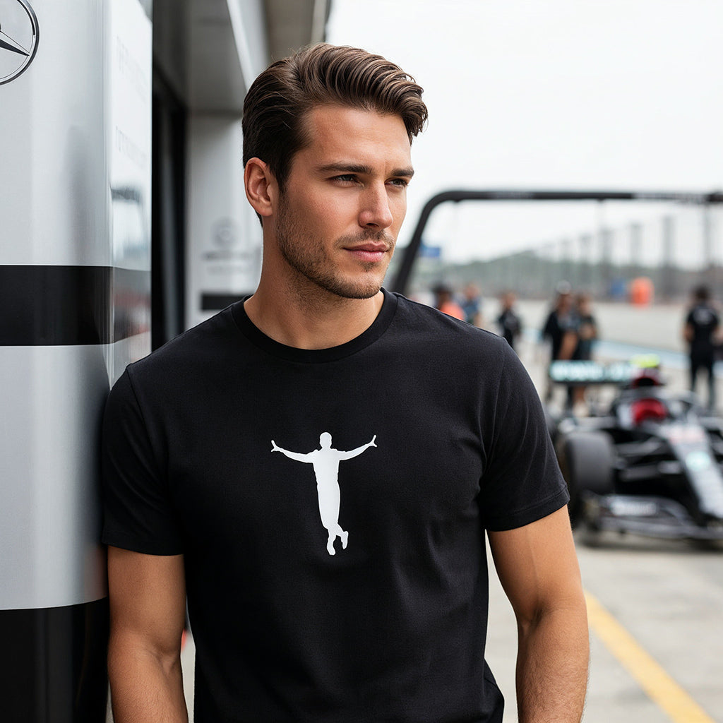 T-Pose Artwork – F1 Selbstbewusstseins-Pose