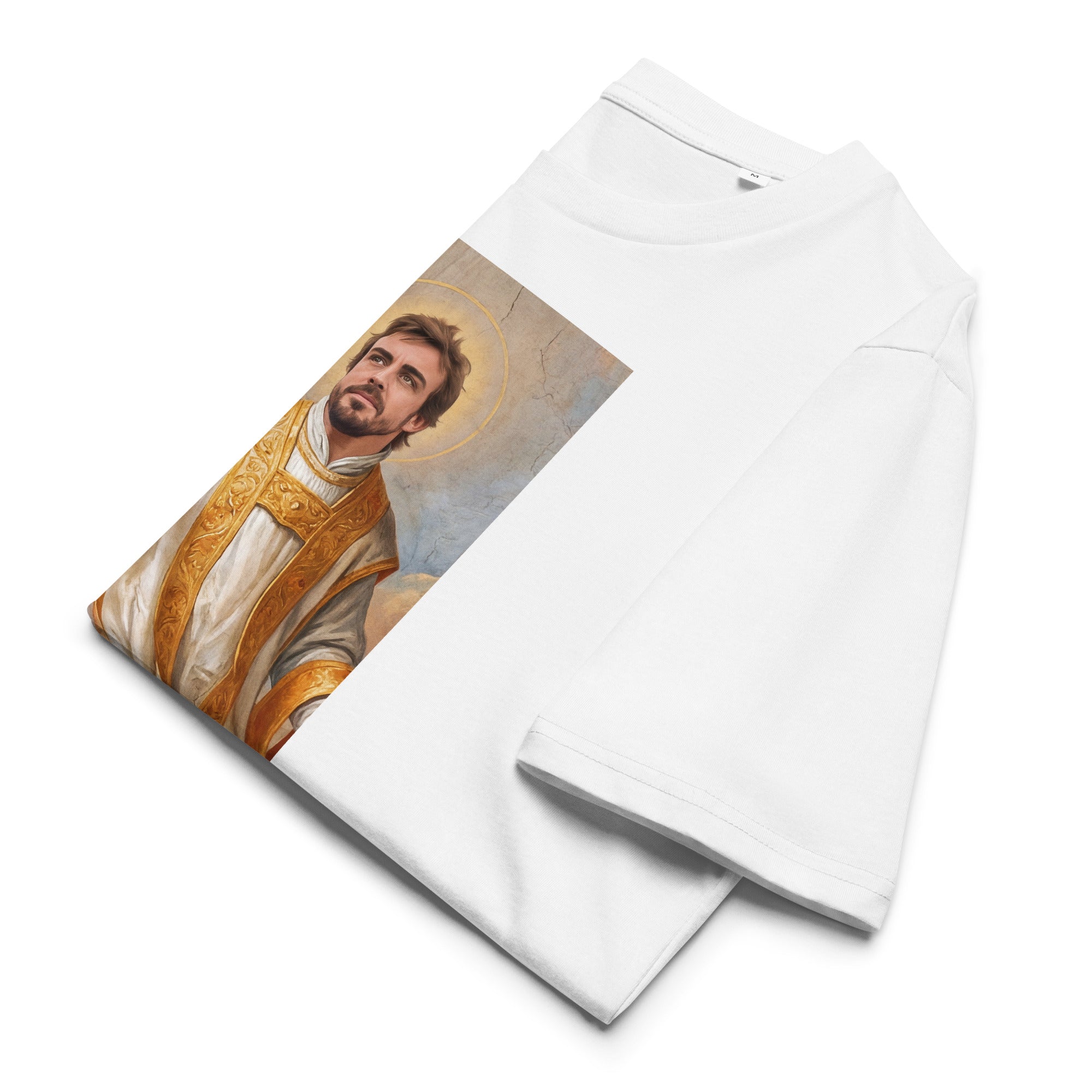 Heiliger Fernando T-Shirt Vorderansicht weiß