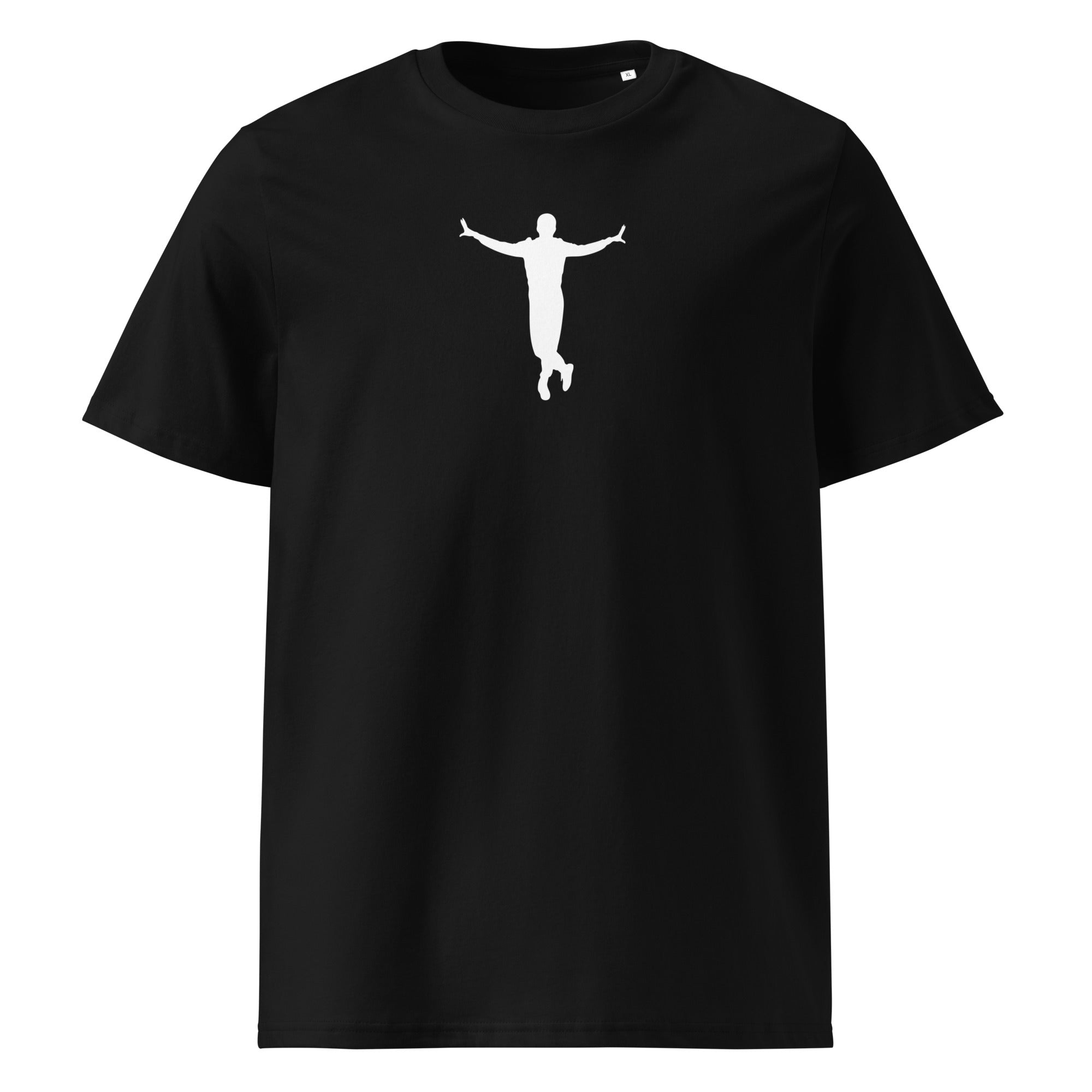 T-Pose T-Shirt schwarz – Vorderansicht