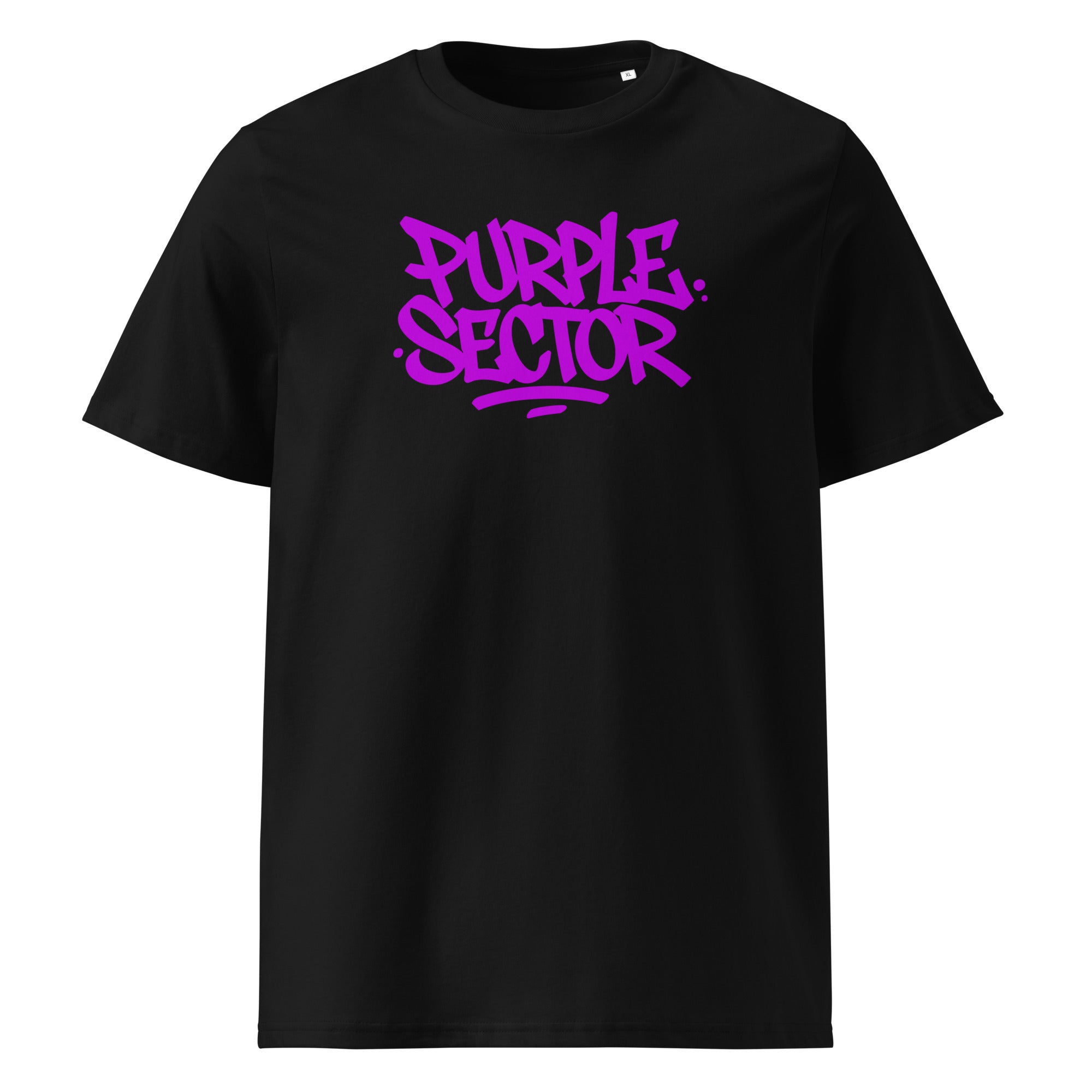 Purple Sector T-Shirt schwarz – Vorderansicht