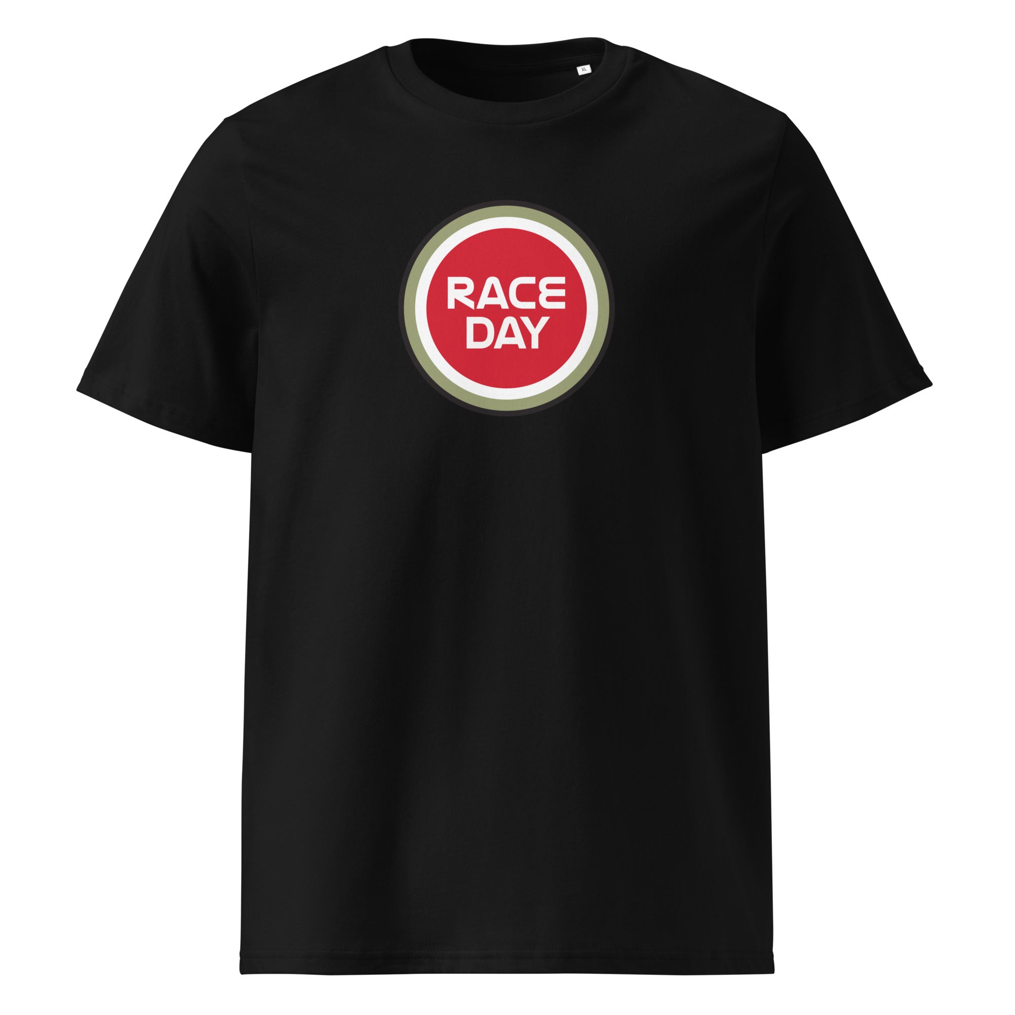 Race Day T-Shirt schwarz – Vorderansicht