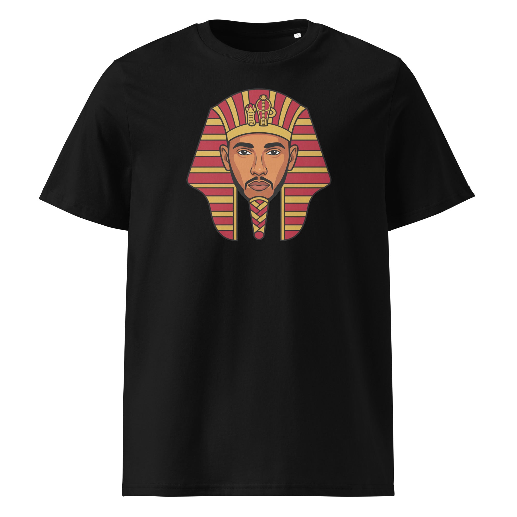 Lewis Pharaoh T-Shirt schwarz – Hamilton als Pharao