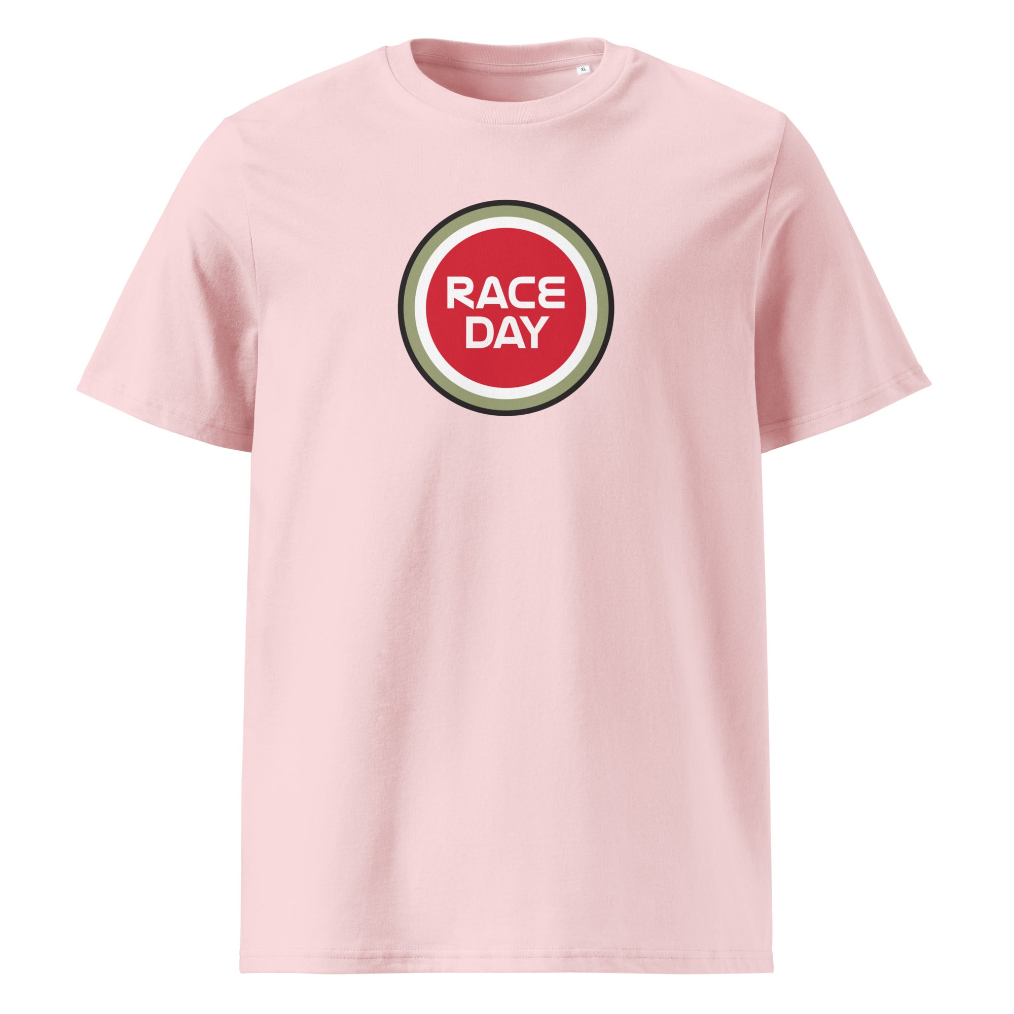 Race Day T-Shirt rosa – Vorderansicht