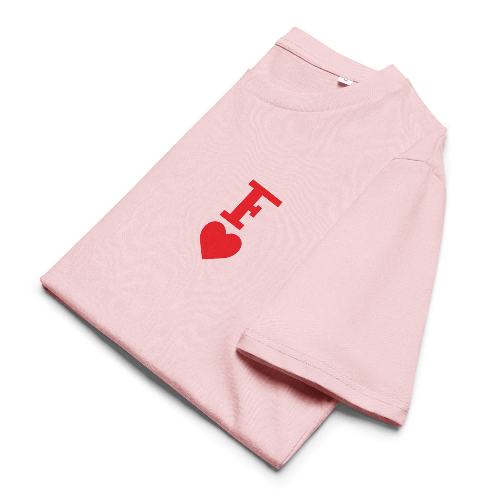 F❤️ T-Shirt rosa Vorderansicht alternativ