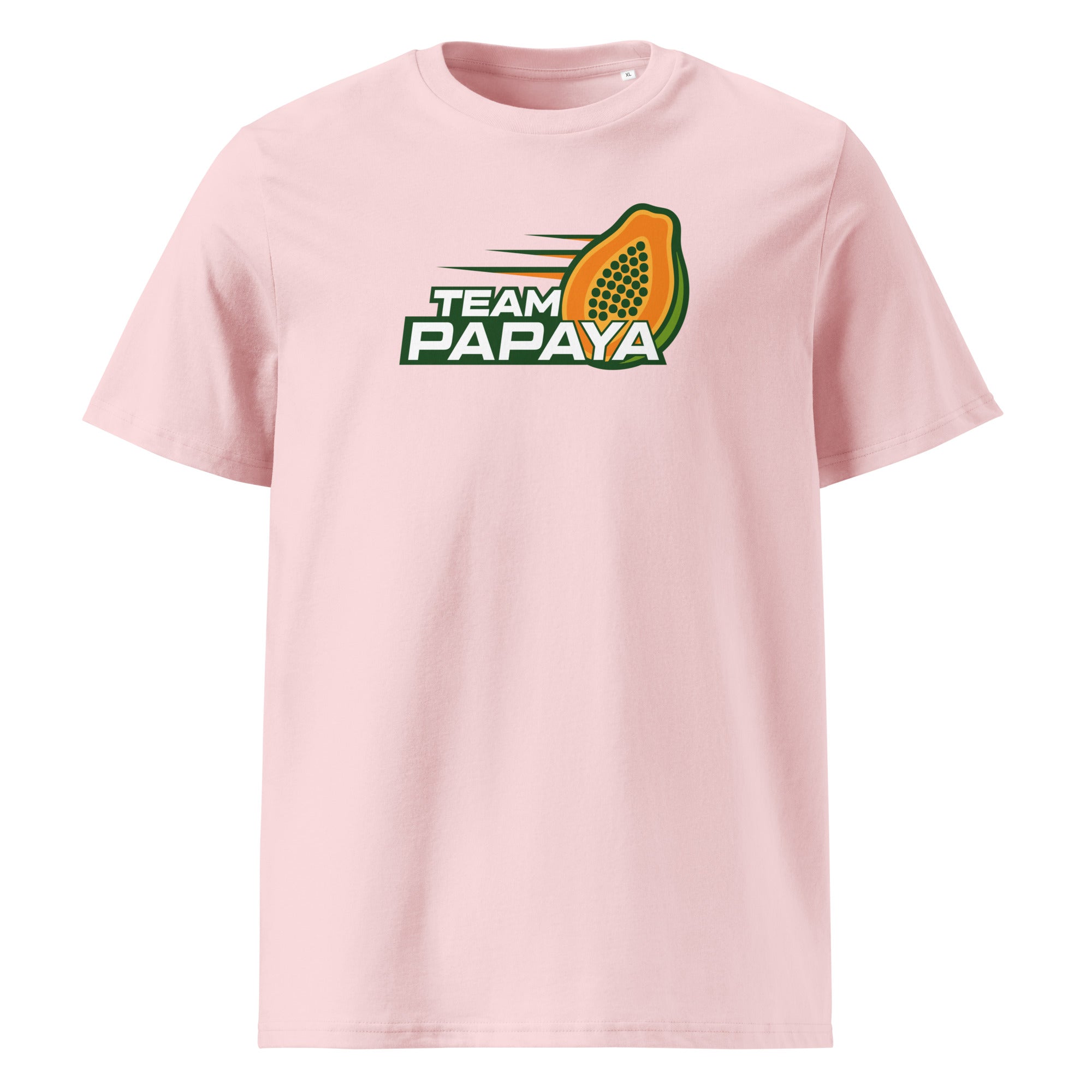 Team Papaya T-Shirt rosa – Vorderansicht