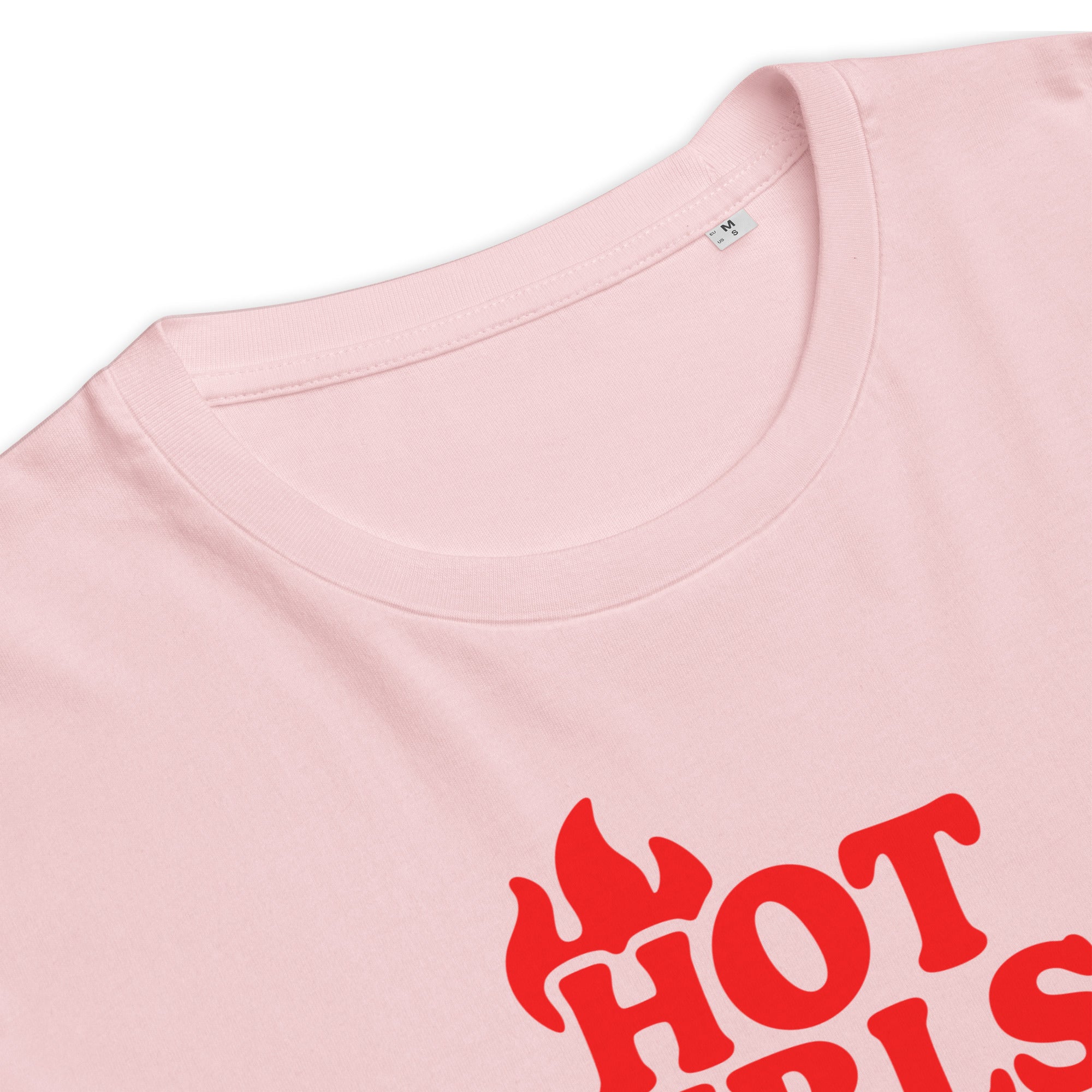 Hot Girls Watch F1 T-Shirt rosa Materialdetails