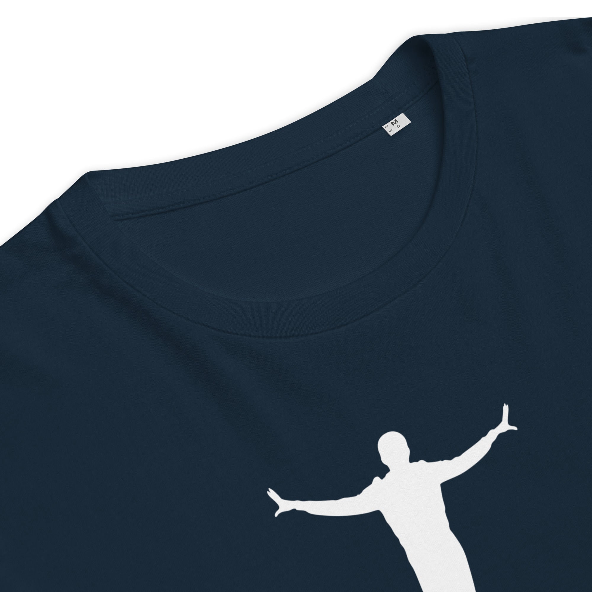 T-Pose T-Shirt French Navy Materialdetails