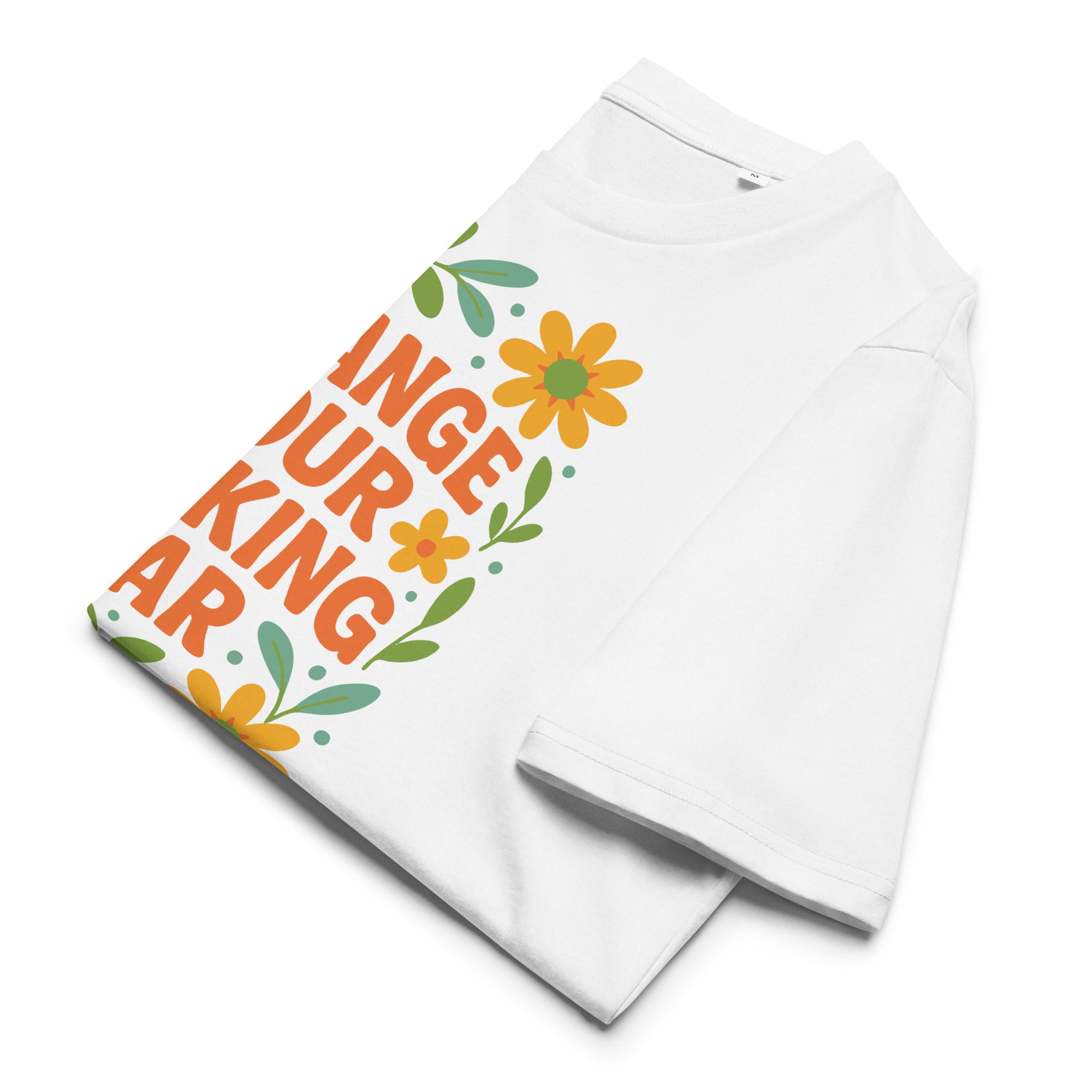 Change Your F*cking Car T-Shirt weiß Vorderansicht alternativ