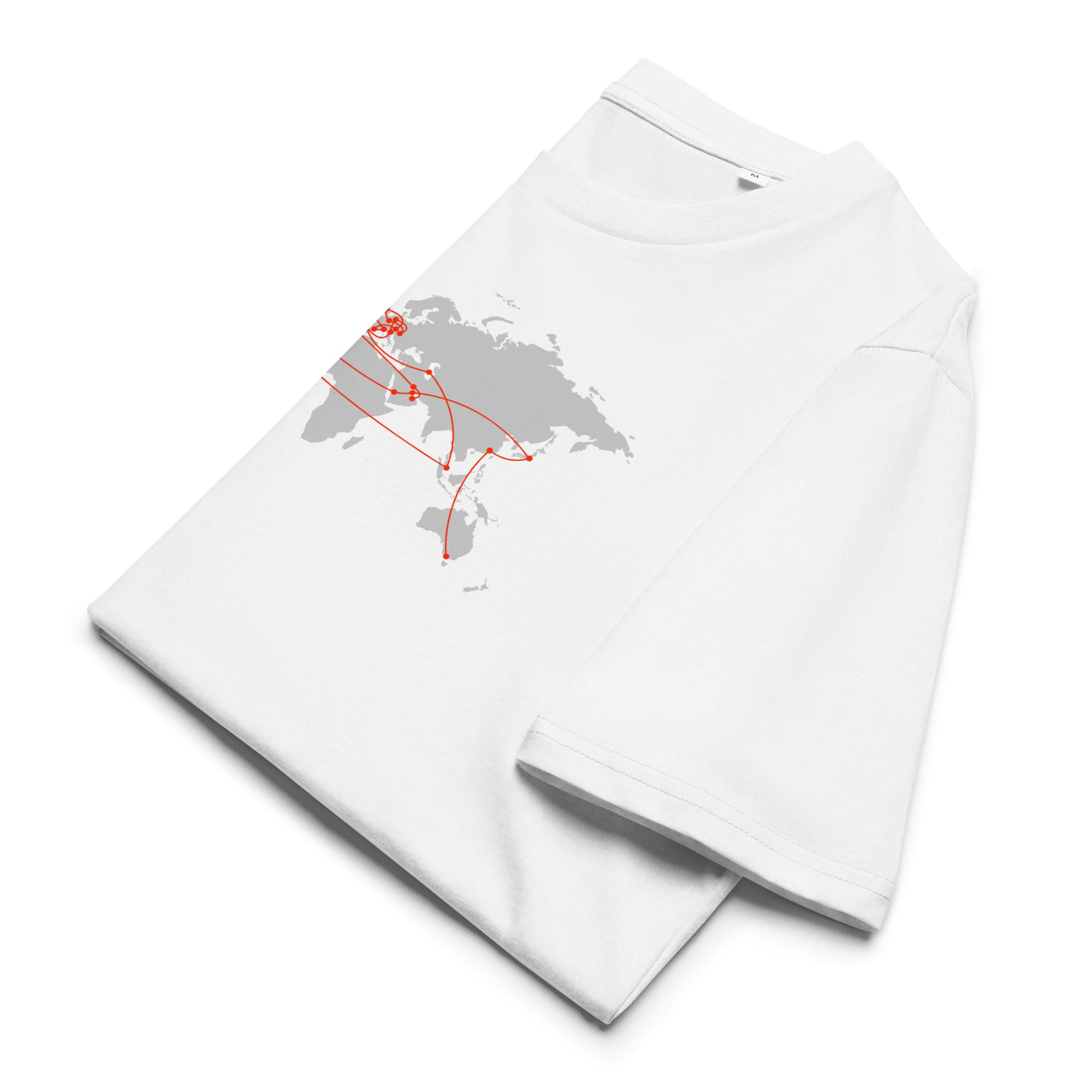 World Tour 2026 T-Shirt weiß Vorderansicht alternativ