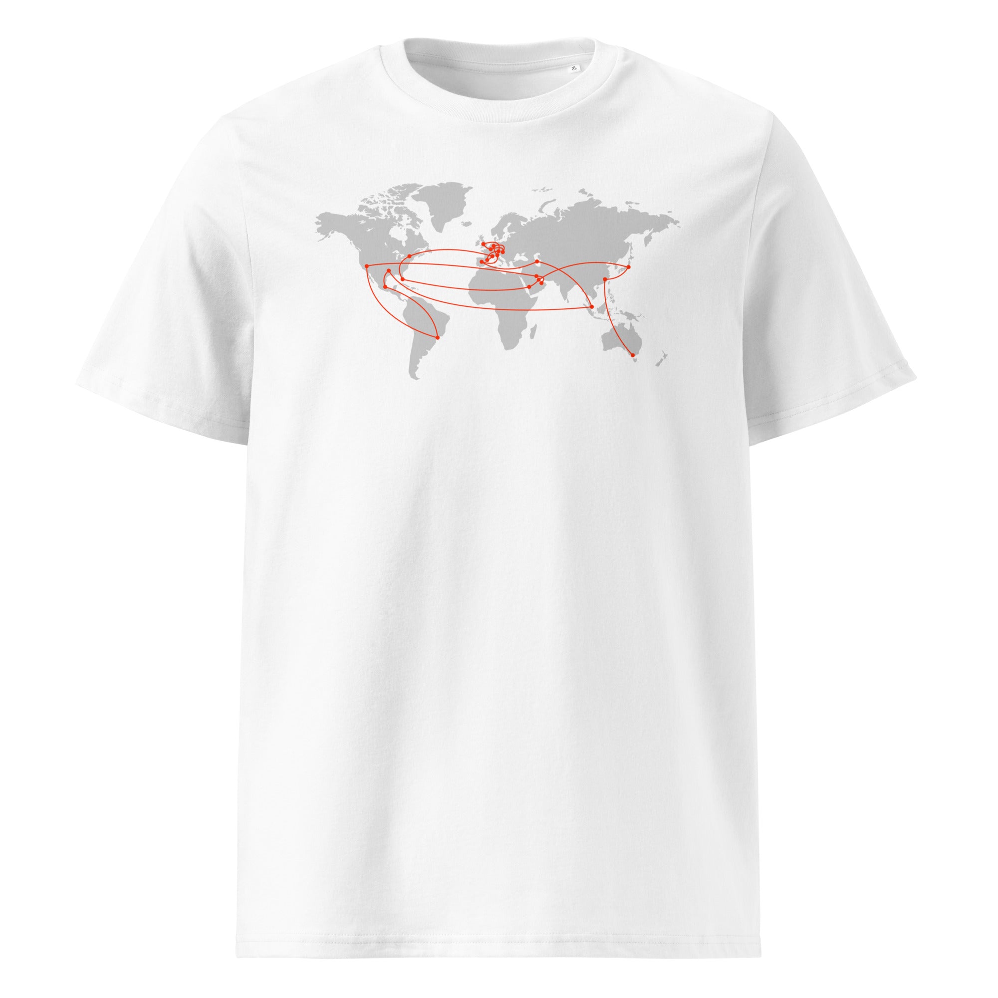 World Tour 2026 T-Shirt weiß Vorderansicht