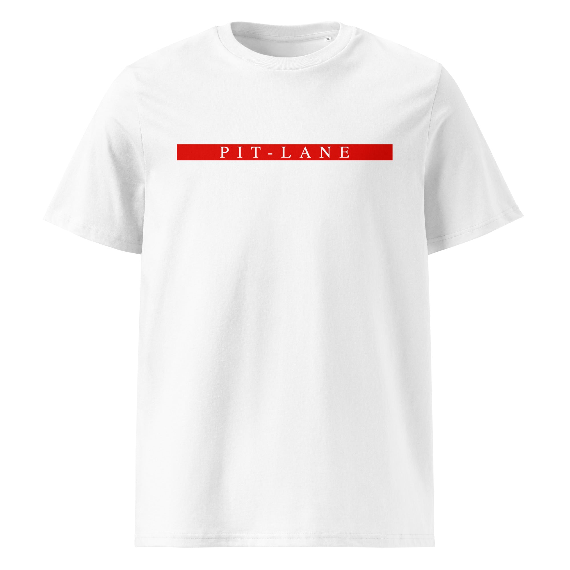 PIT-LANE T-Shirt weiß – Vorderansicht