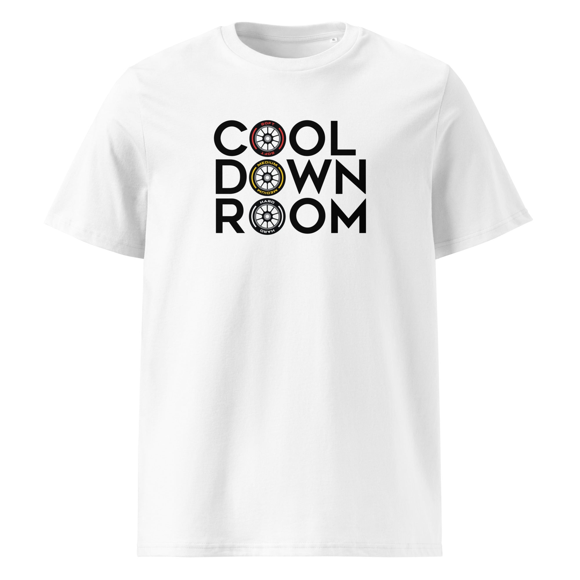 Cool Down Room T-Shirt weiß – Vorderansicht