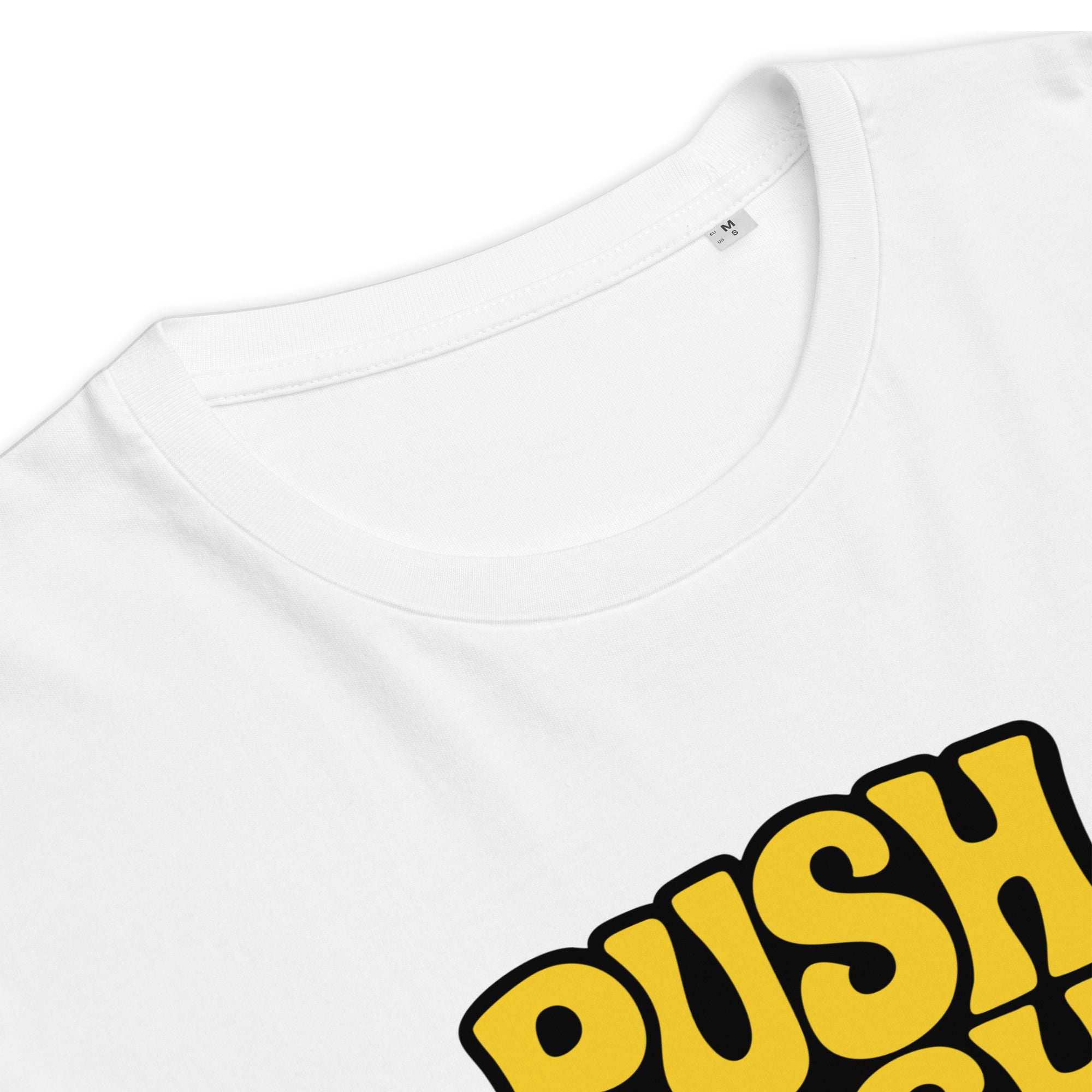 Push Push Push T-Shirt weiß Materialdetails