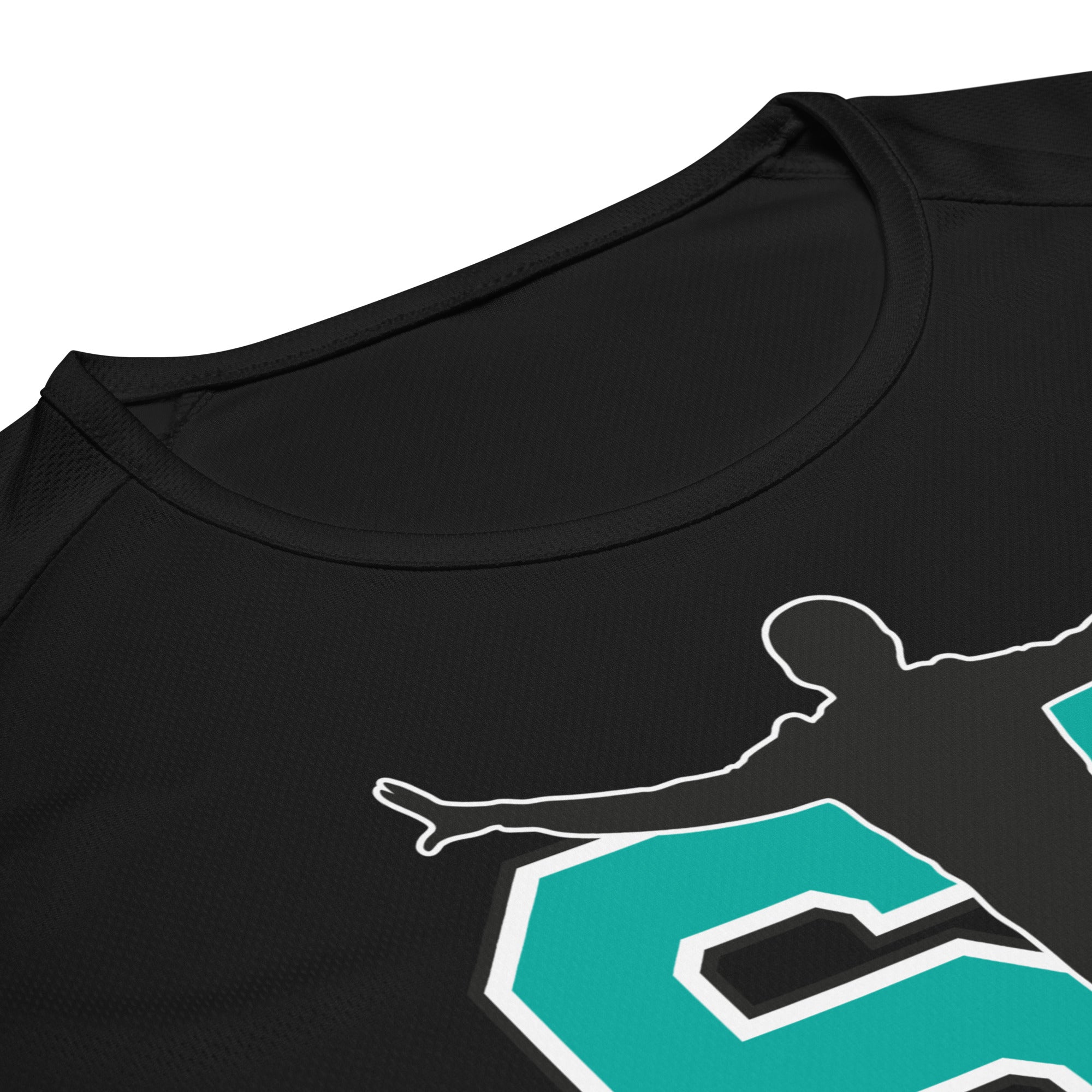 63 T-Pose Sports Jersey schwarz Materialdetails