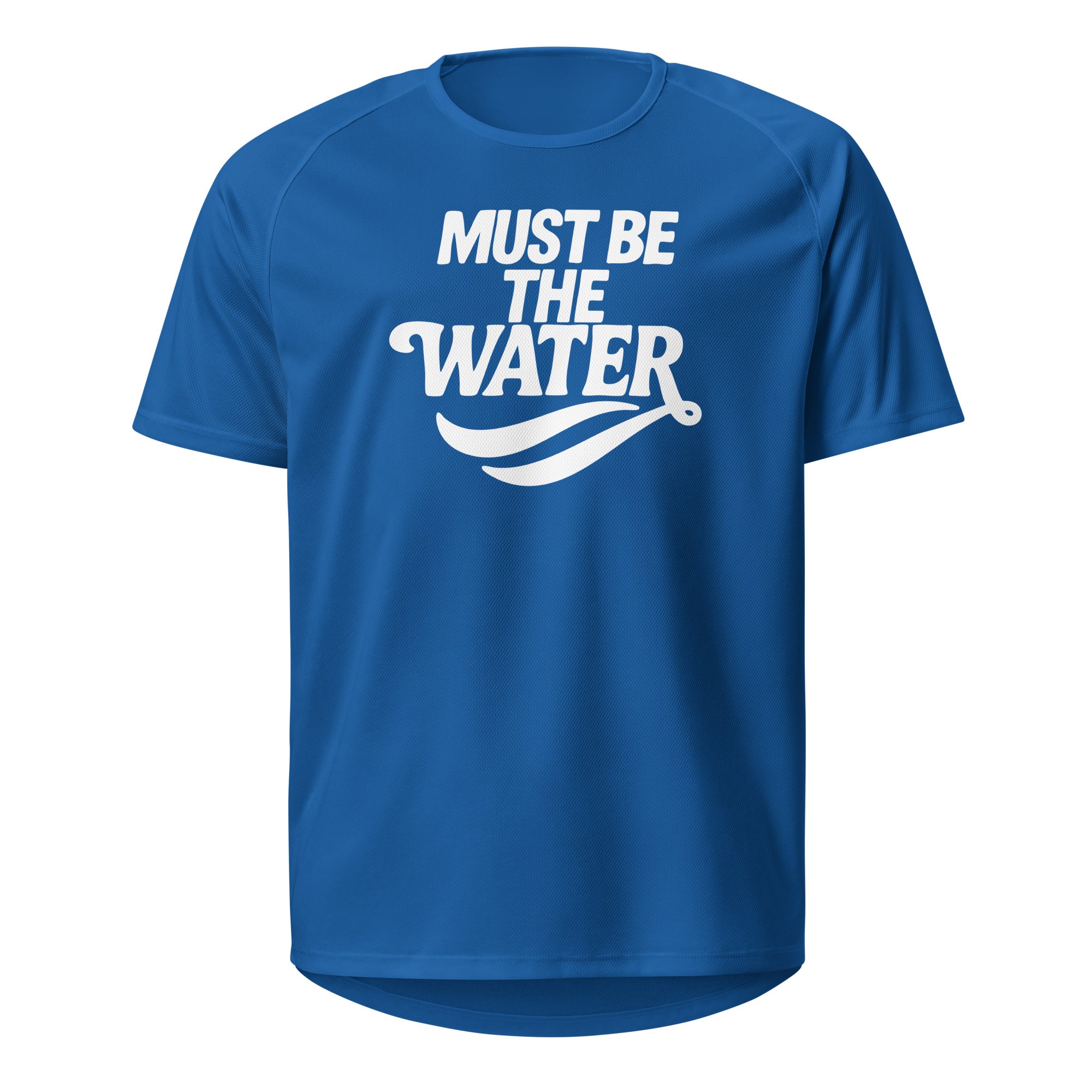 Must be the water Sports Jersey blau – Leclerc-Funkspruch