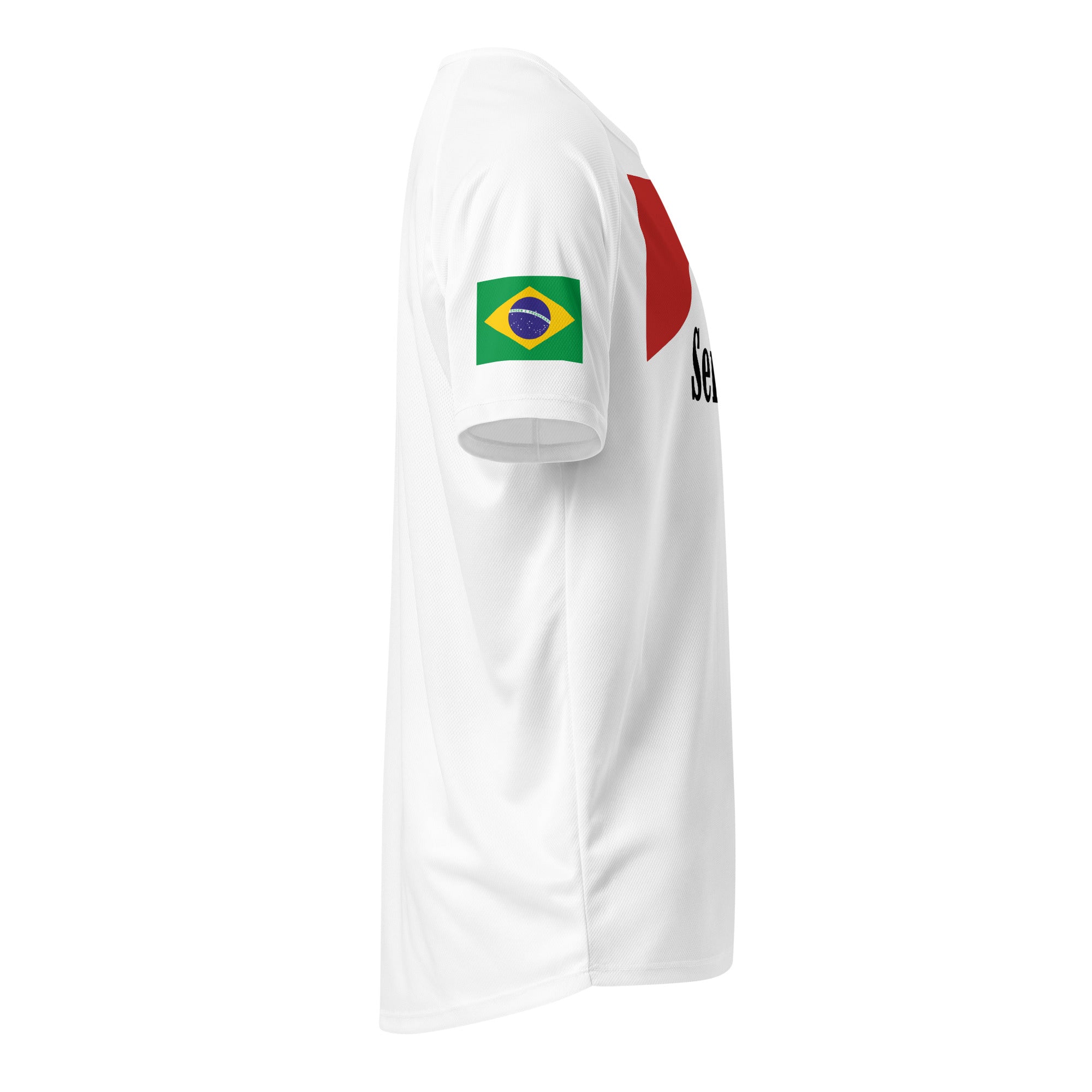 Senna Sports Jersey weiß Seitenansicht