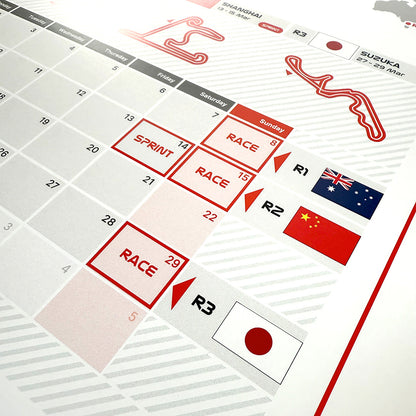 RACE CALENDAR 2026