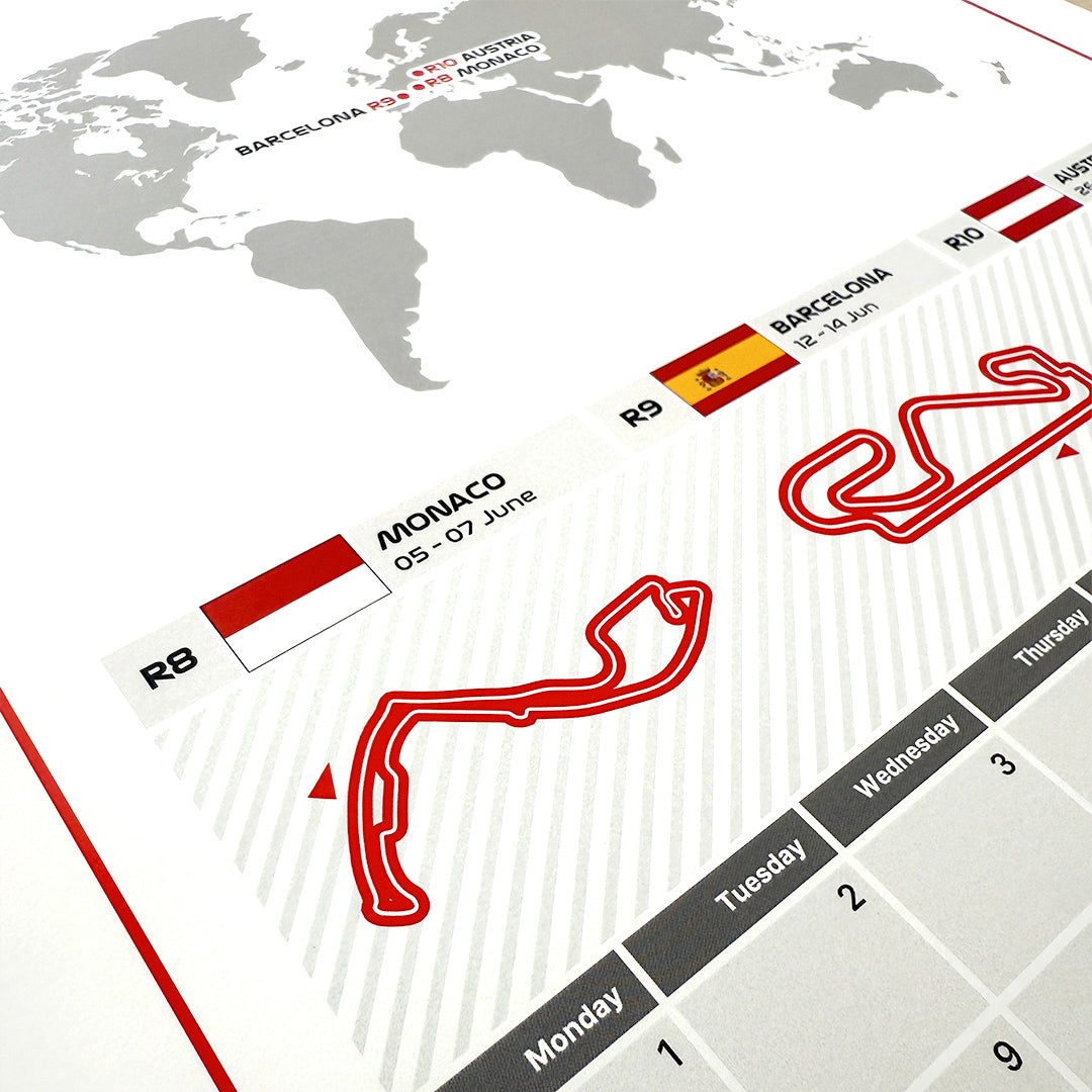 Race Calendar 2026 Detail-Ansicht