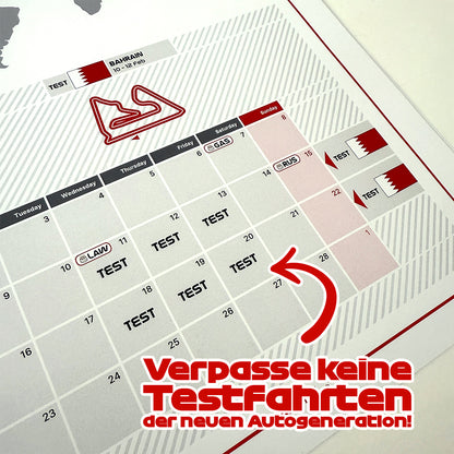 RACE CALENDAR 2026