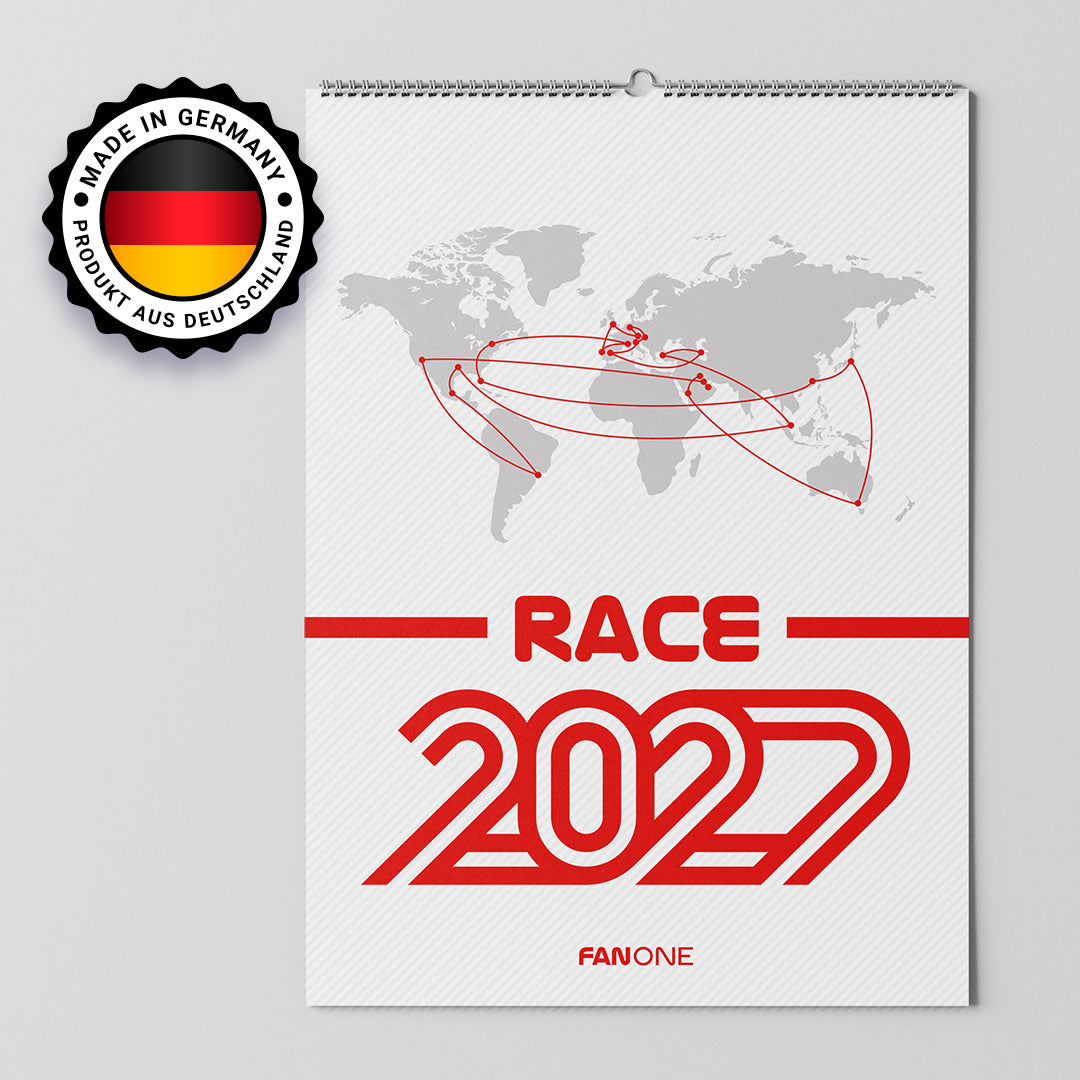 RACE KALENDER 2027 🇩🇪 (DIN A3)