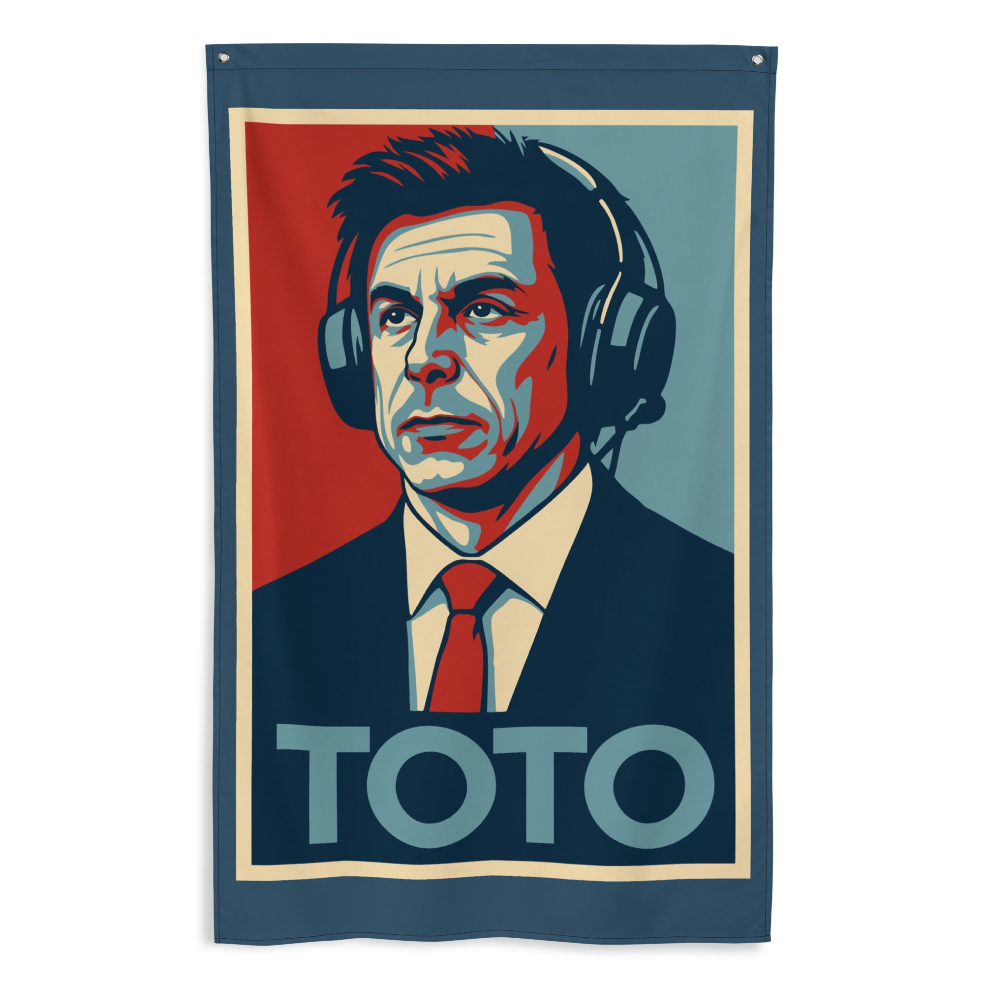 TOTO Flagge – Toto Wolff Postergrafik
