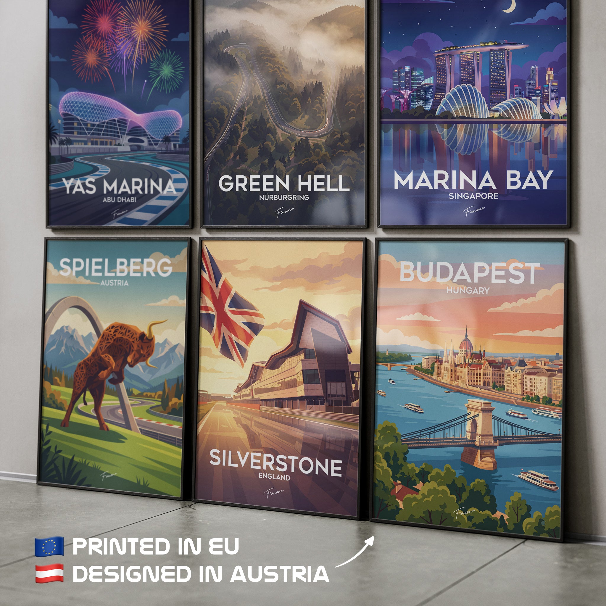 🇭🇺 Budapest - Premium Poster (Vintage Art)