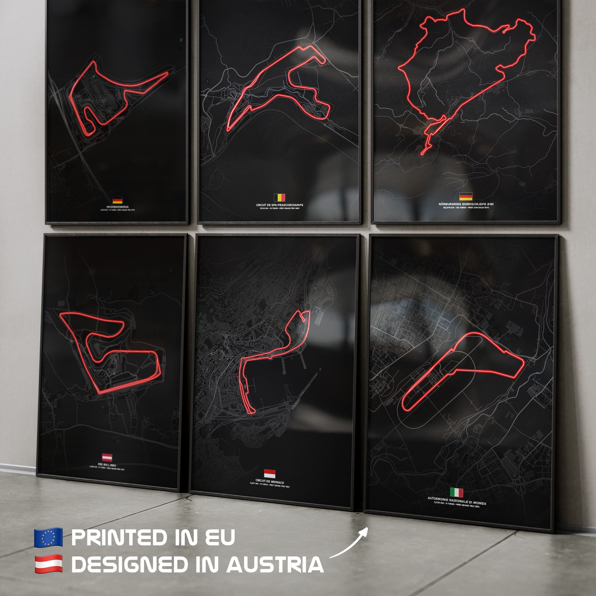 Übersicht Monza Dark Edition weitere Poster