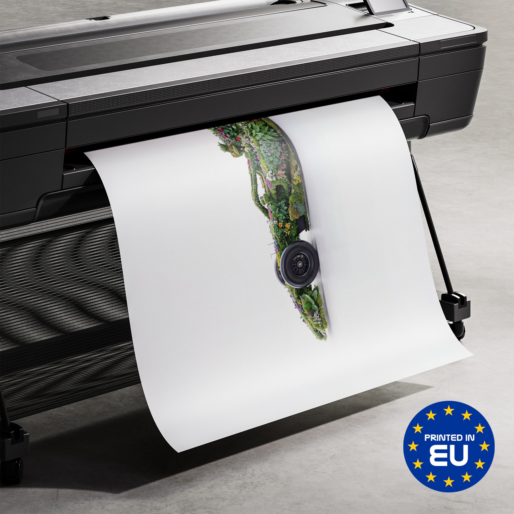 Premium-Druck Detailansicht – Floral Side View Poster