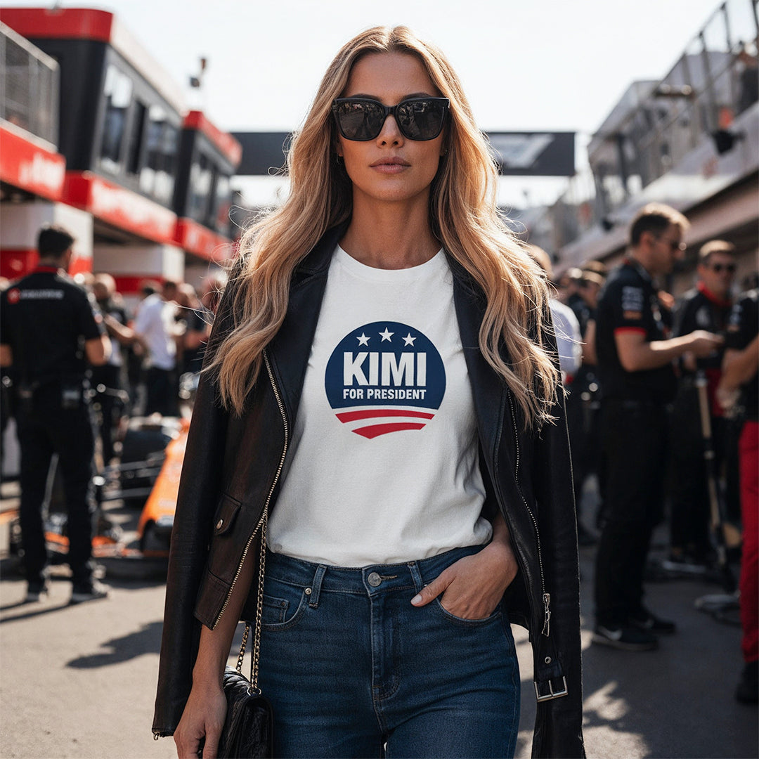 Kimi for President Artwork – Räikkönen-Wahlplakat
