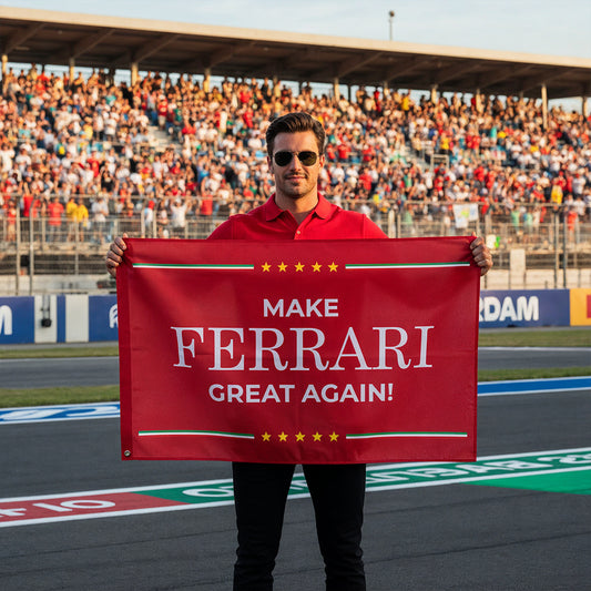 Make Ferrari Great Again - Flag