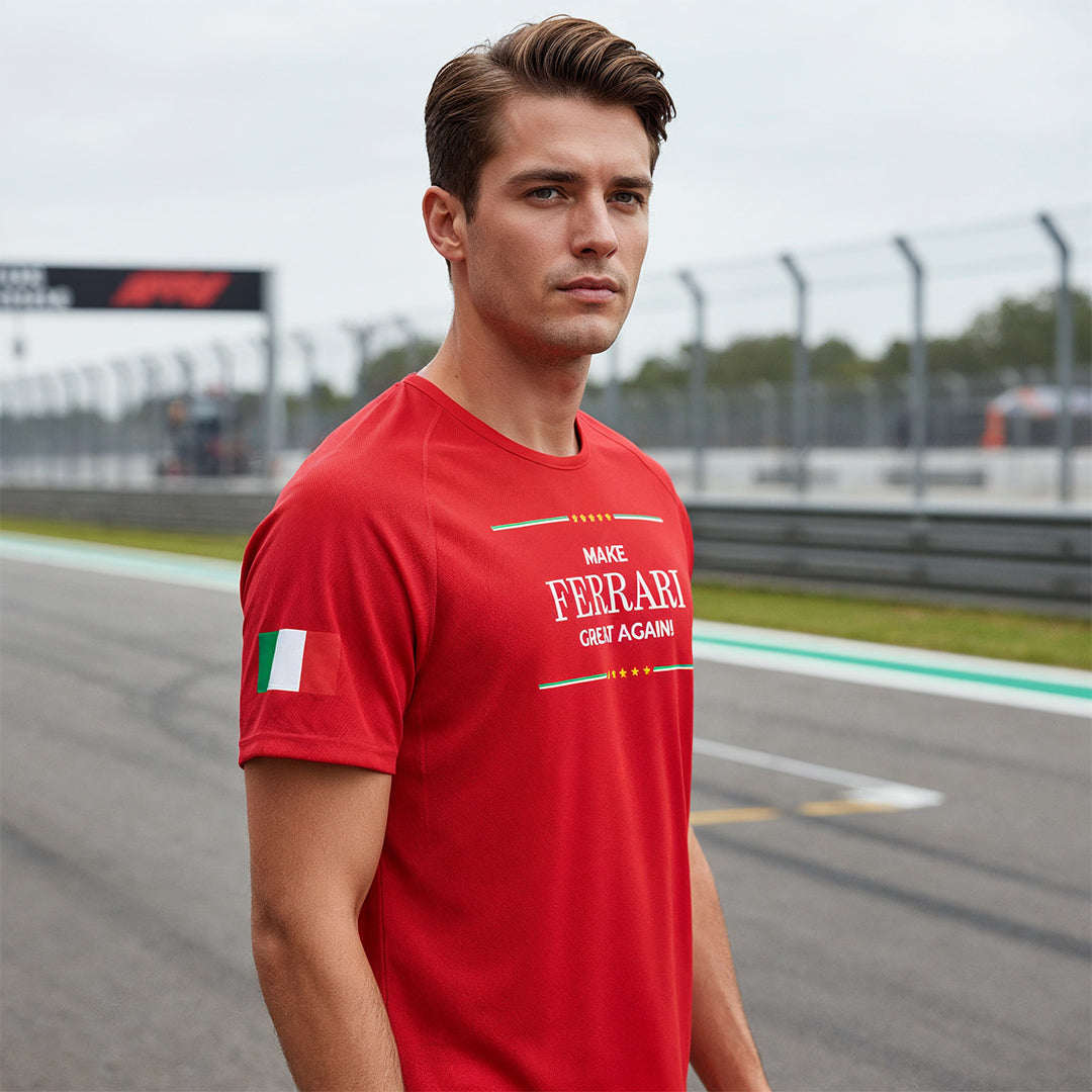 Make Ferrari Great Again Artwork – Tifosi-Schlachtruf