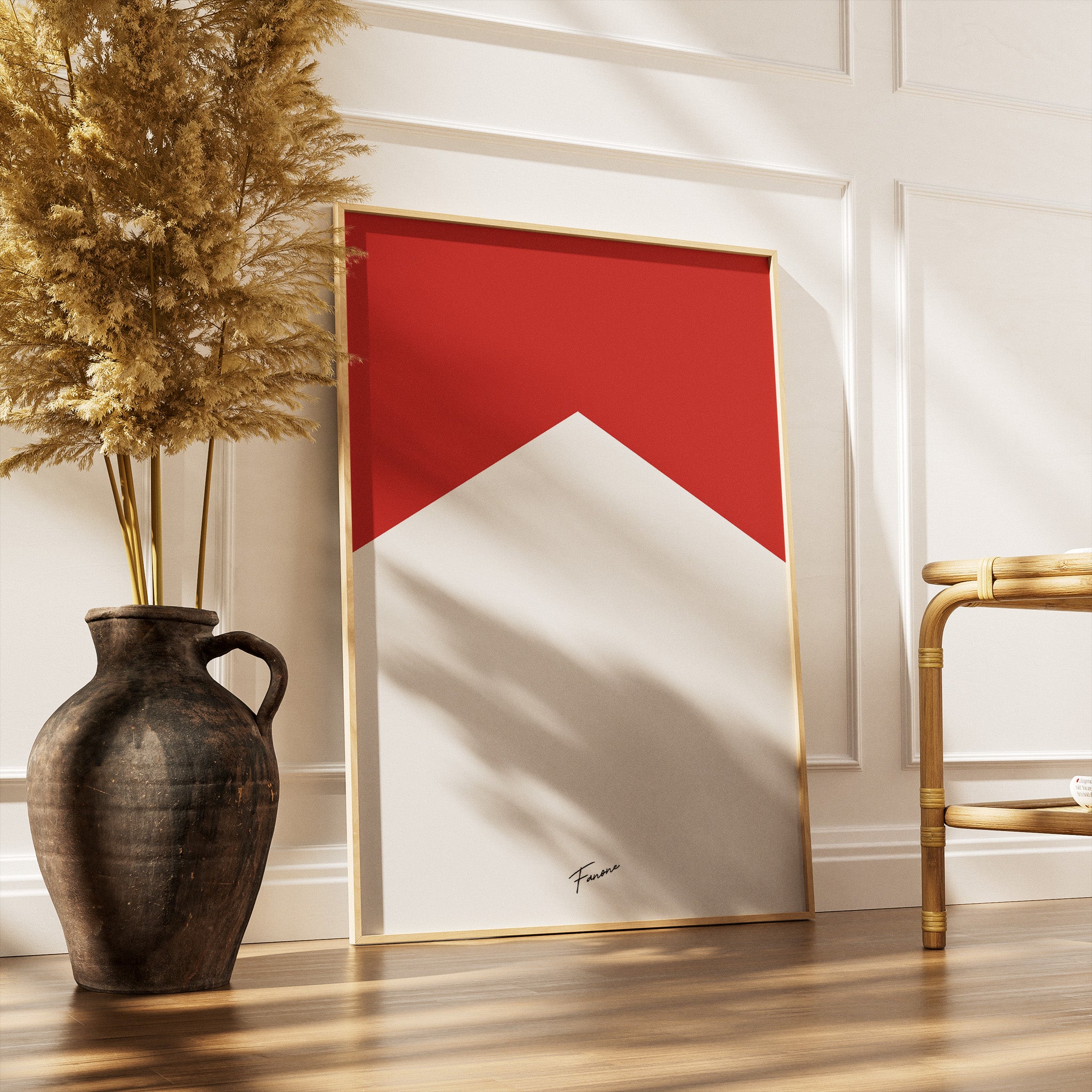 Classic Liverie Poster Wand-Setup Seitenansicht