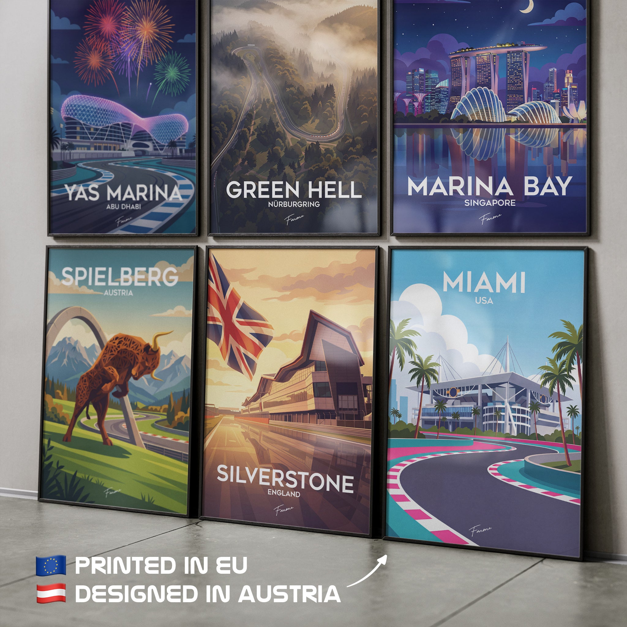 🇺🇸 Miami - Premium Poster (Vintage Art)