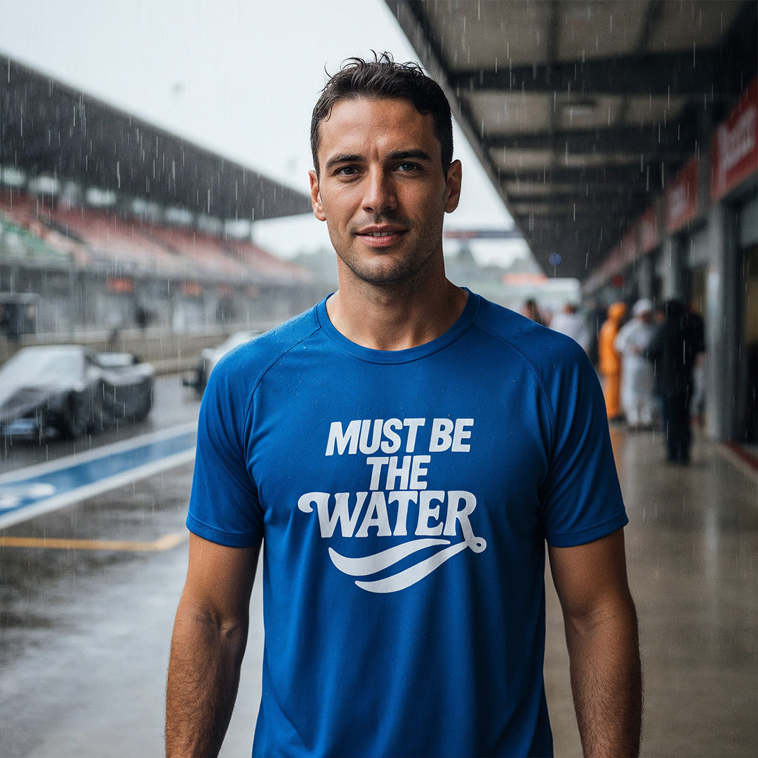 Must be the water Artwork – Charles-Leclerc-Funkspruch-Motiv