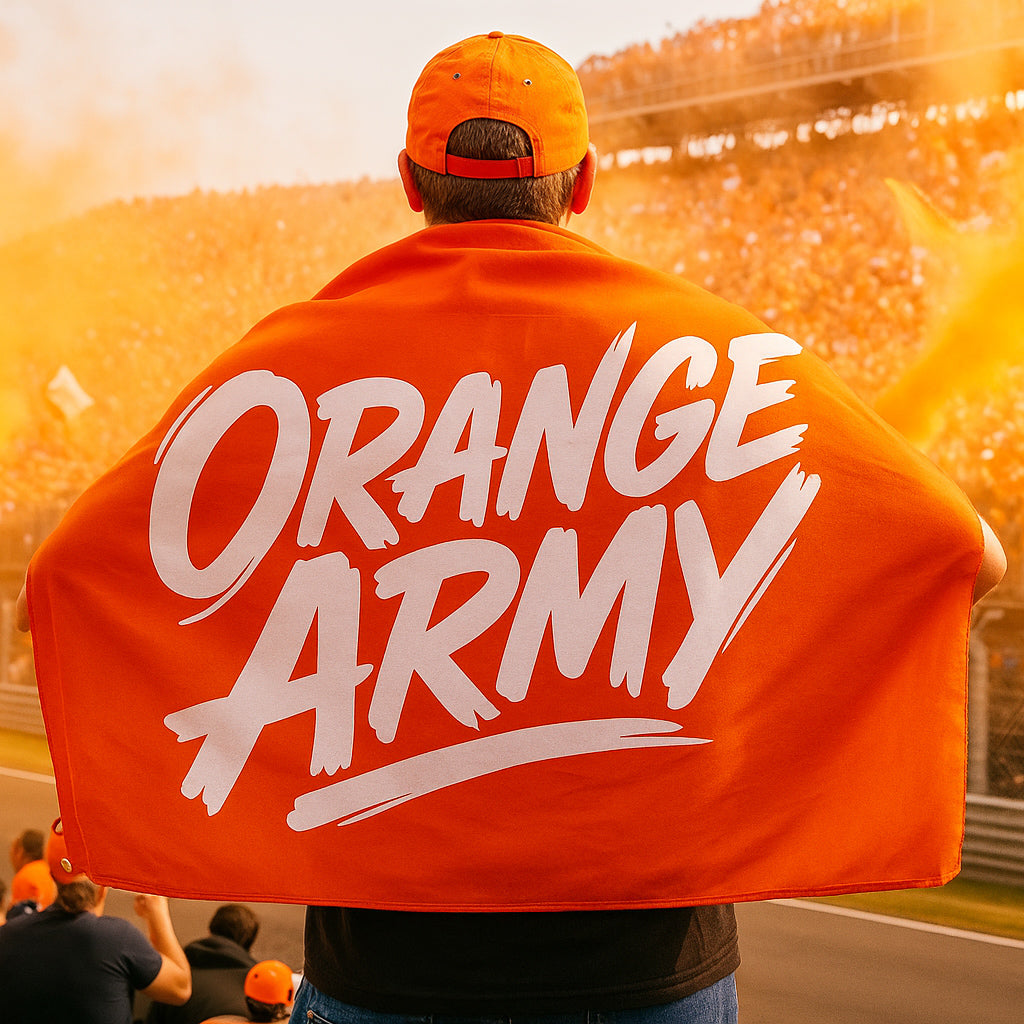 Orange Army Artwork – Max-Verstappen-Statement