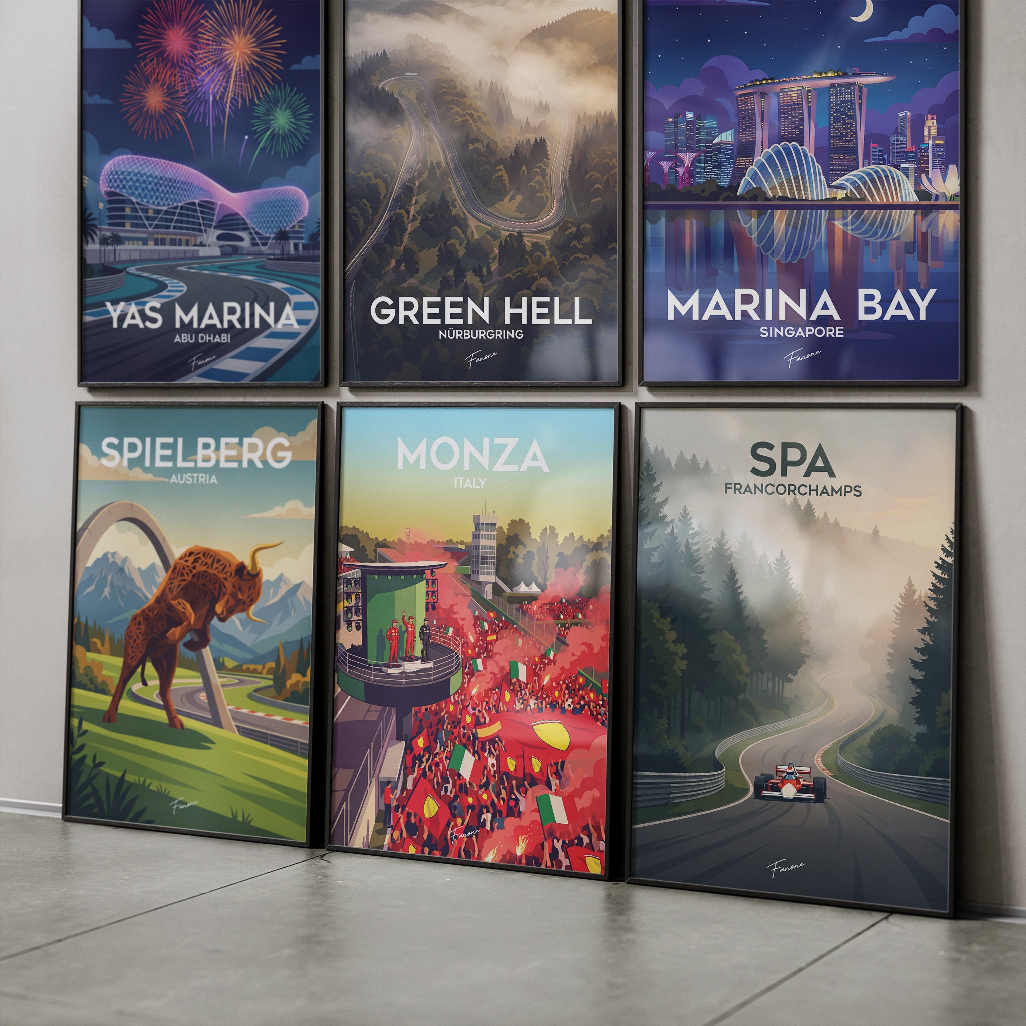 🇧🇪 SPA - Premium Poster (Vintage Art)