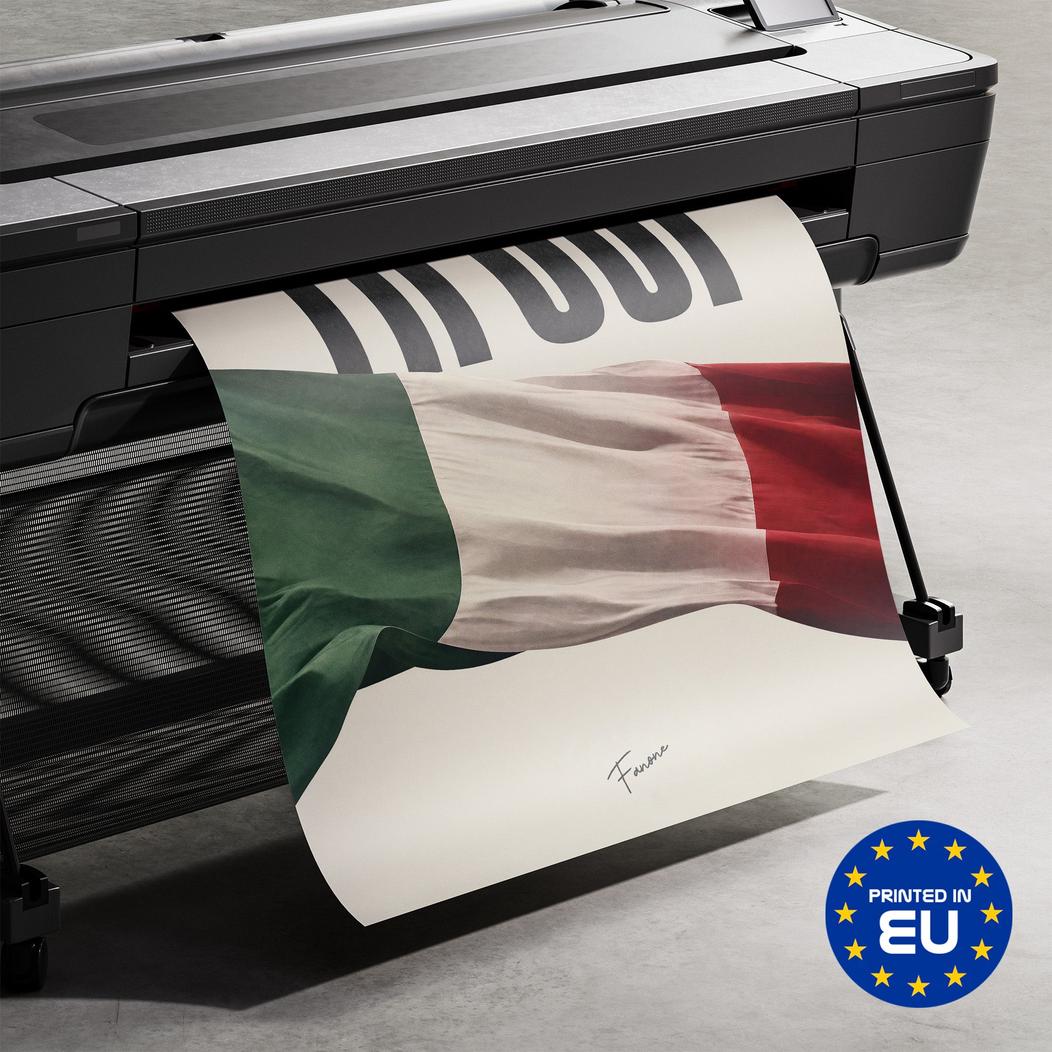 Premium-Druck Detailansicht – Tifosi Poster