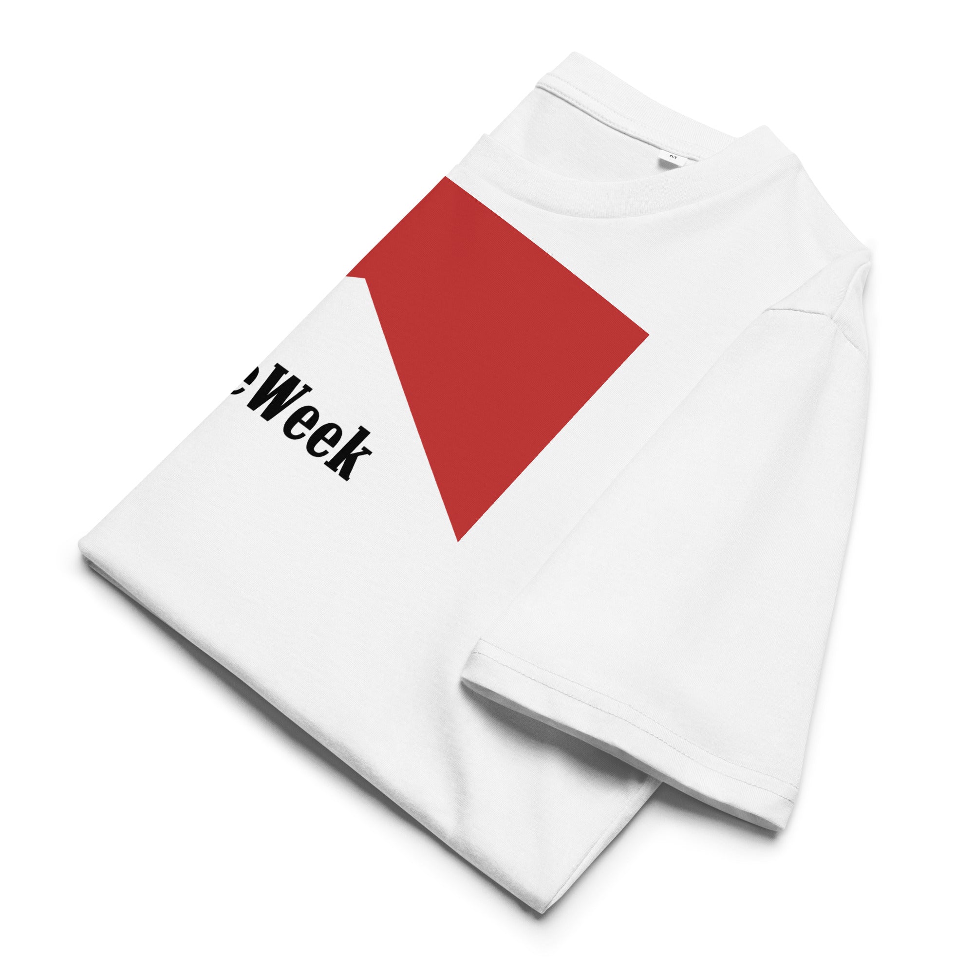 Retro Race Week T-Shirt weiß Vorderansicht