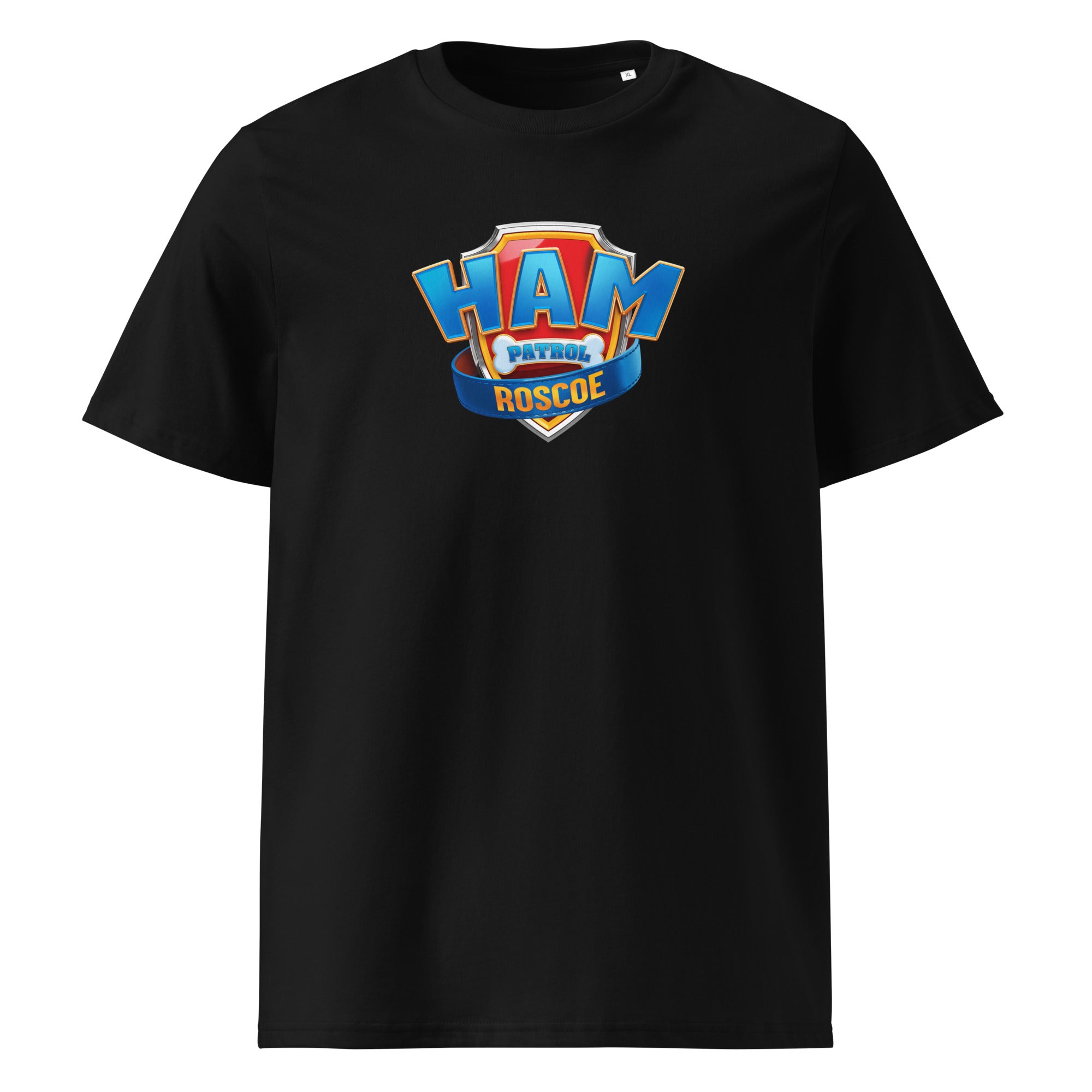 HAM Patrol T-Shirt schwarz – Vorderansicht