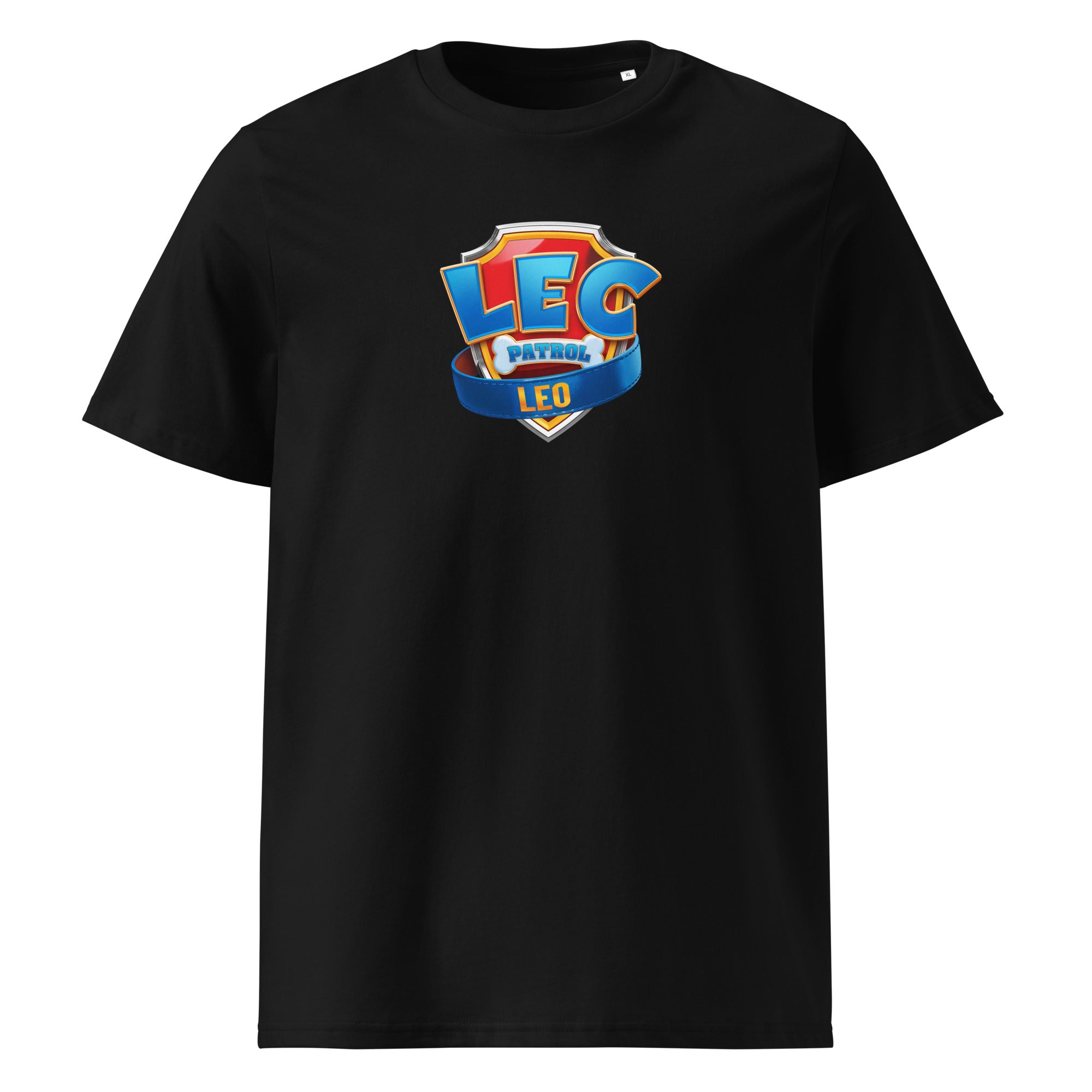 LEC Patrol T-Shirt schwarz – Vorderansicht