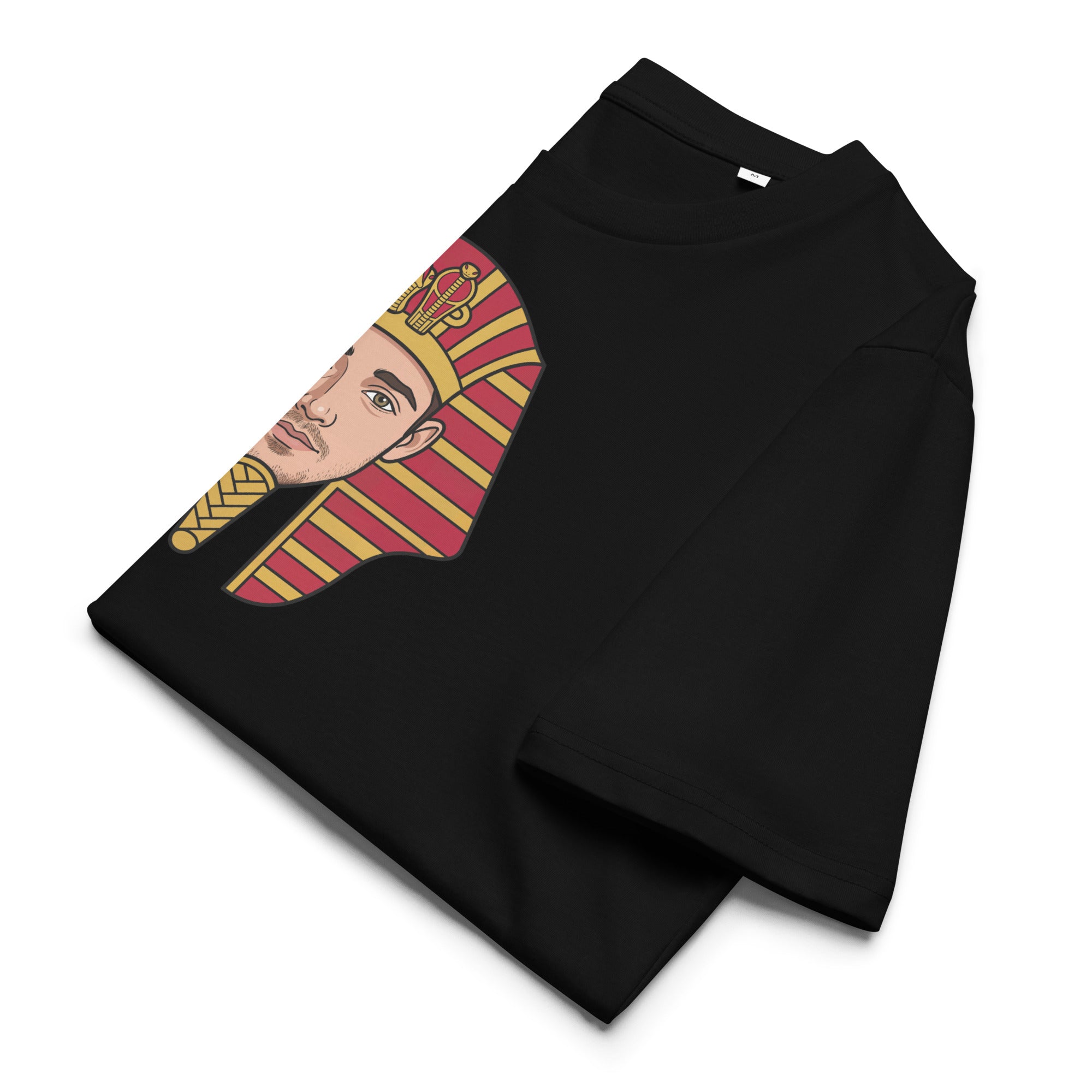 Charles Pharaoh T-Shirt schwarz Vorderansicht