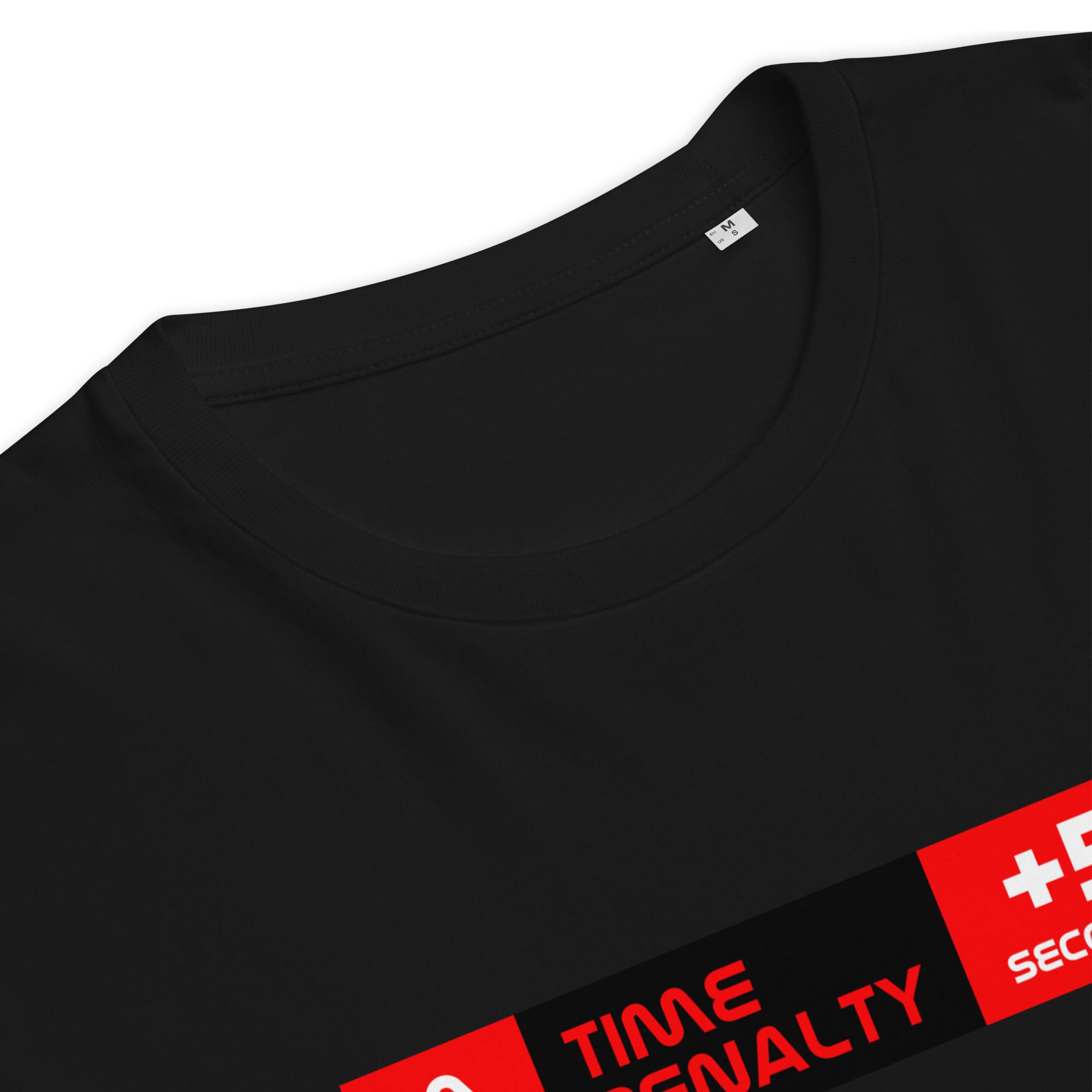 Time Penalty +5s T-Shirt schwarz Materialdetails