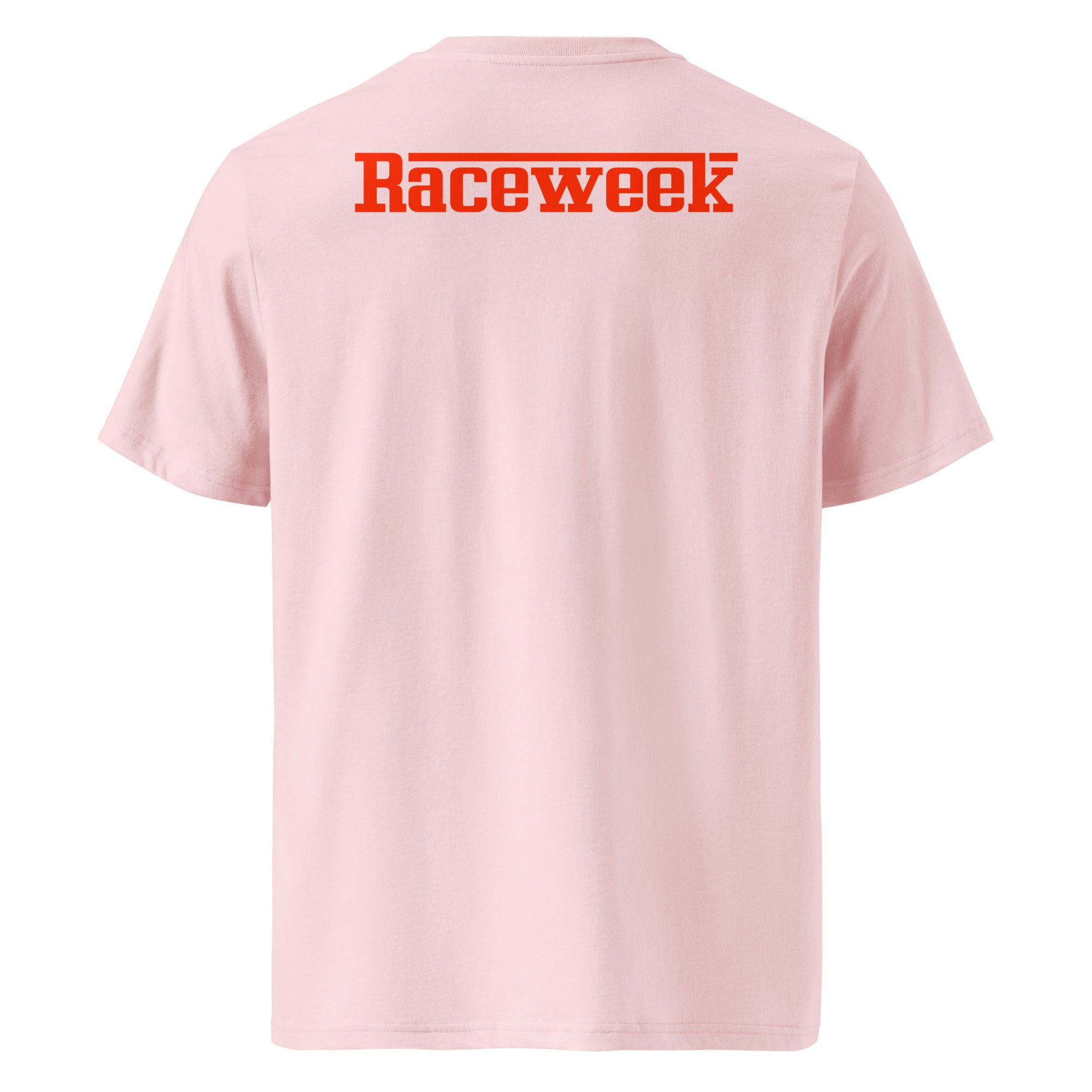 Race Week T-Shirt rosa Rückansicht