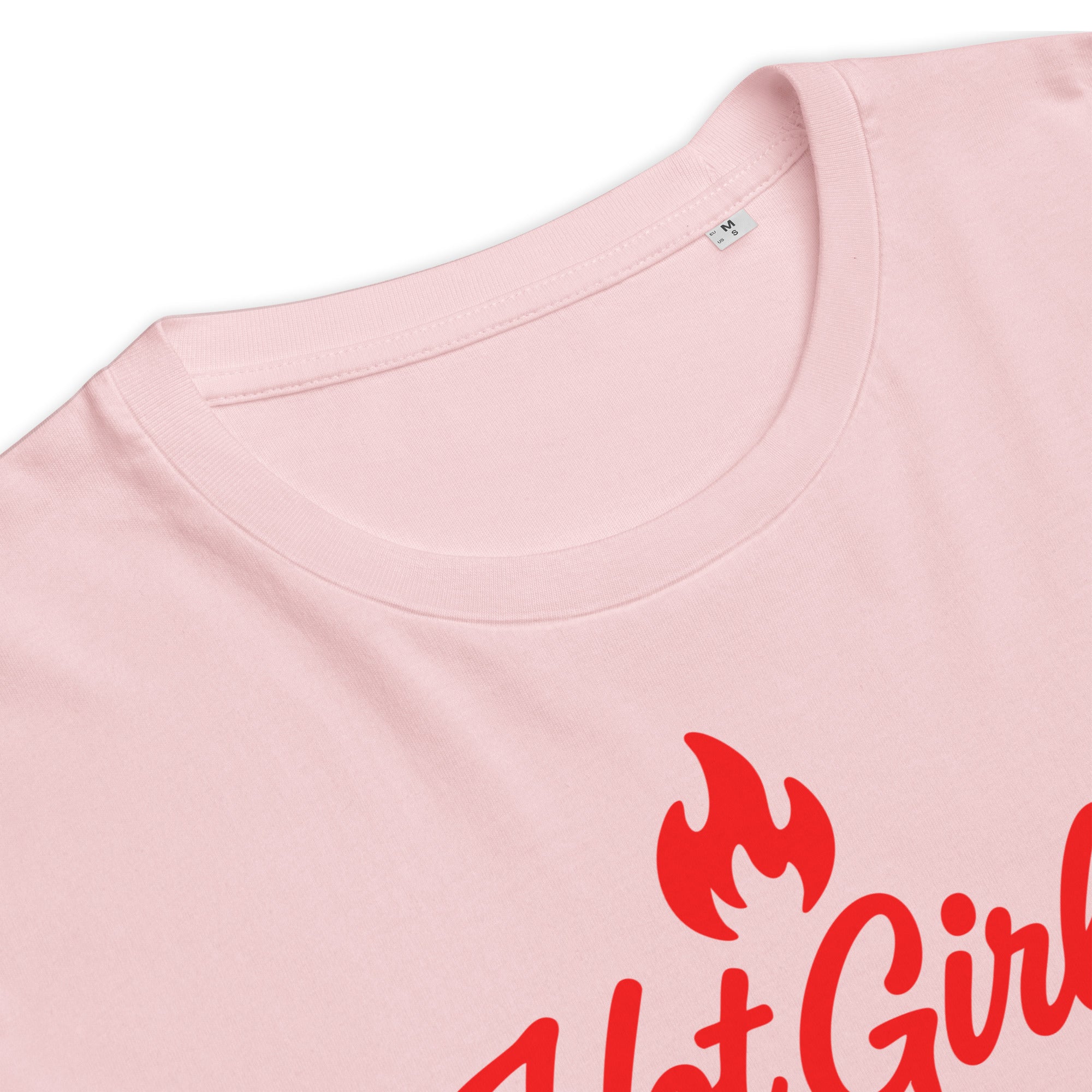 Hot Girls from the Paddock T-Shirt rosa Materialdetails