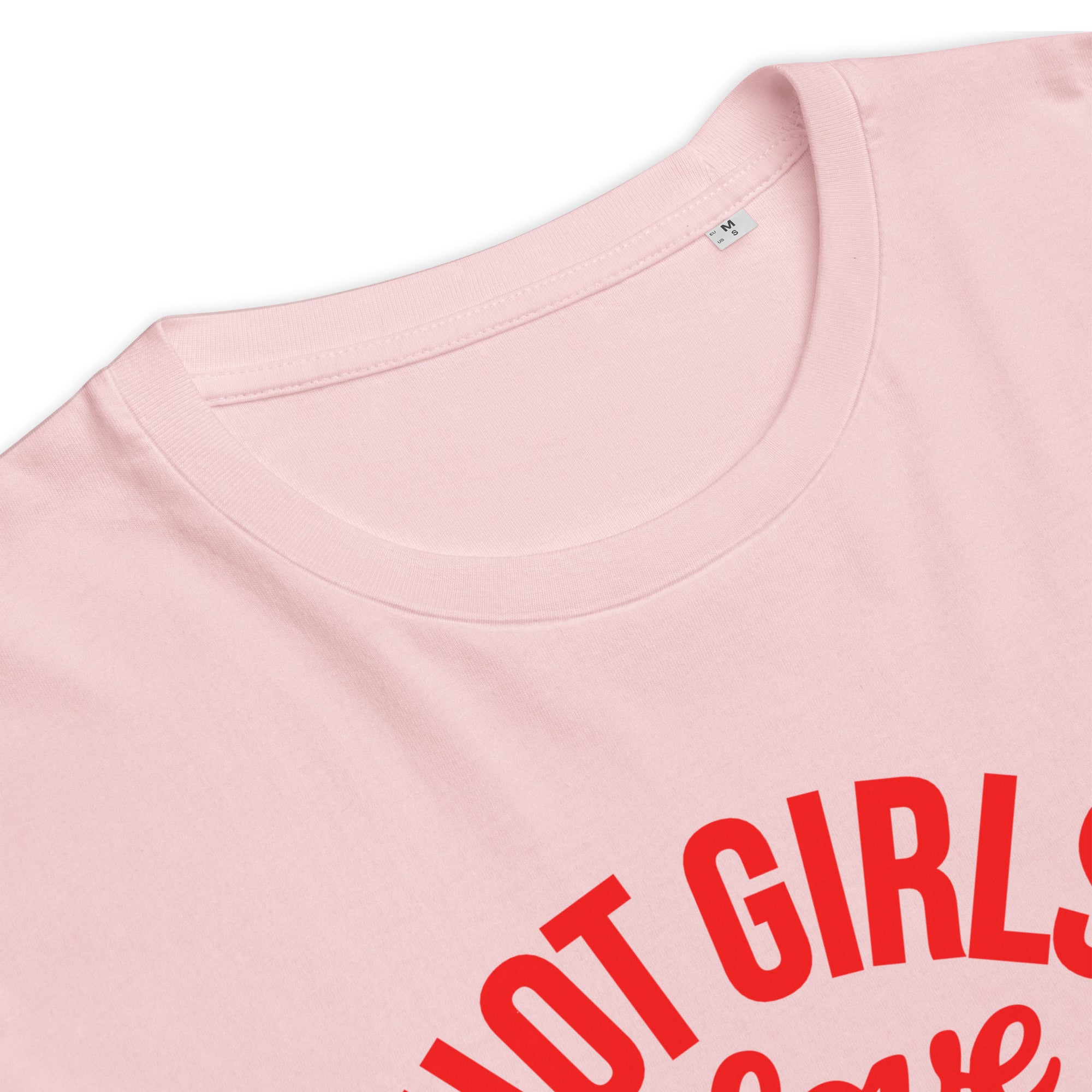 Hot Girls love Dirty Air T-Shirt rosa Materialdetails