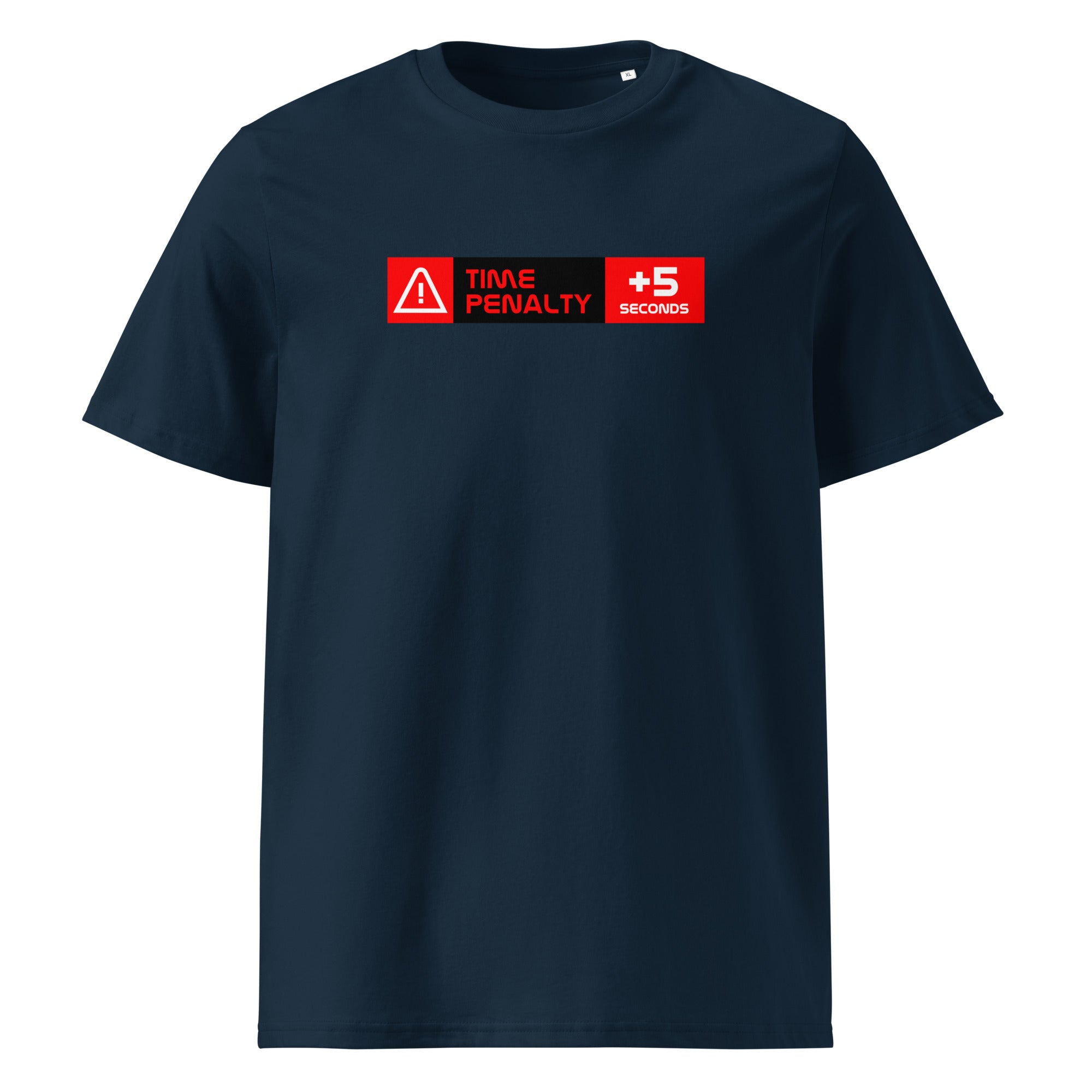 Time Penalty +5s T-Shirt French Navy – Vorderansicht